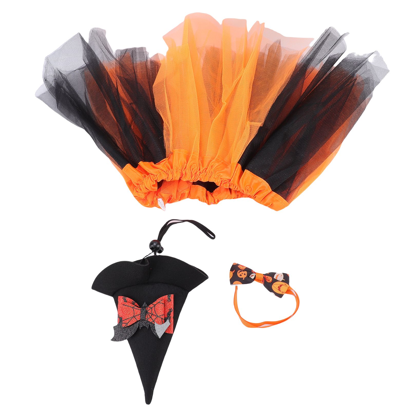 Spooky Fall Goose Outfit Orange Lawn Porch Goose Cloths for 23 Inches Outdoor view 6