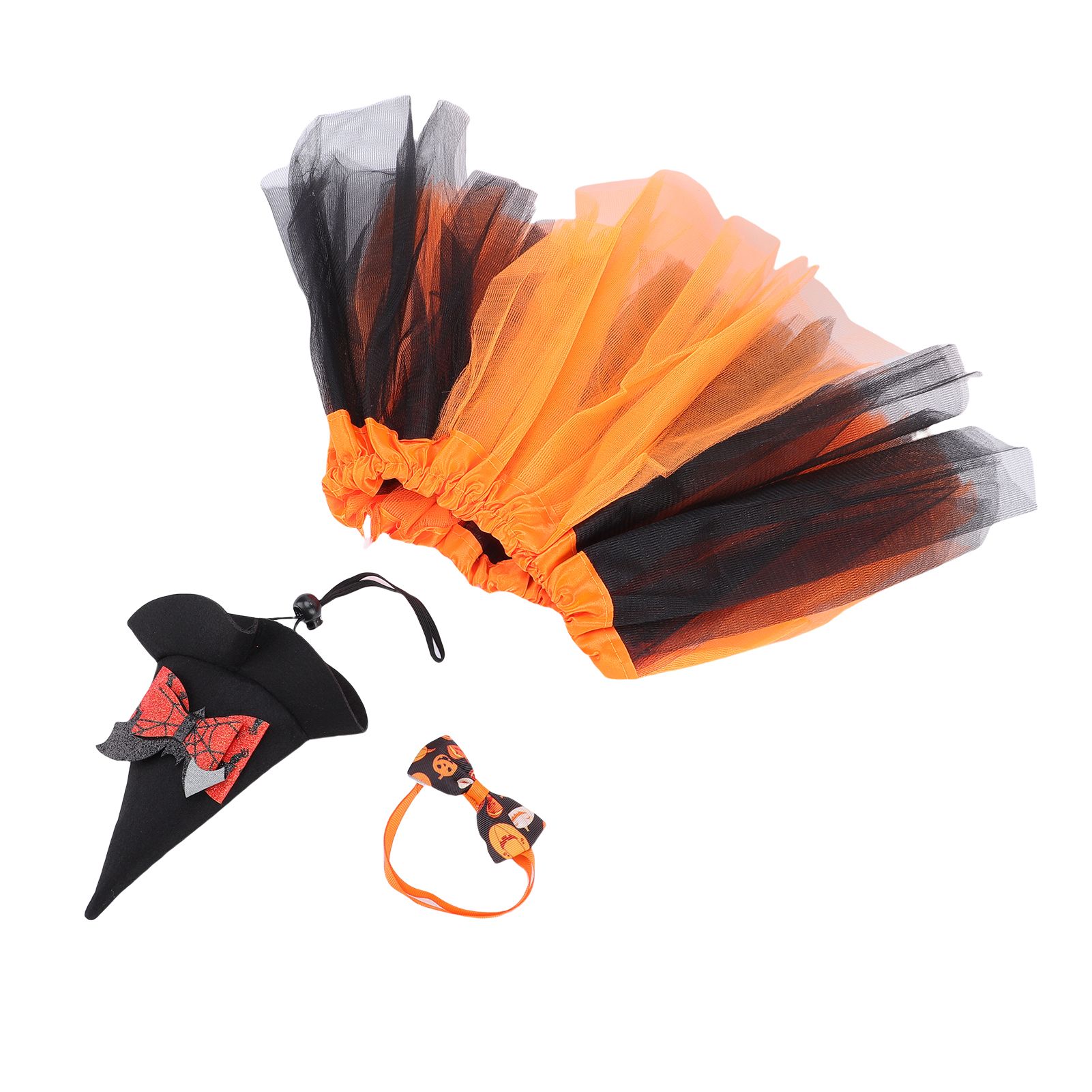 Spooky Fall Goose Outfit Orange Lawn Porch Goose Cloths for 23 Inches Outdoor view 11