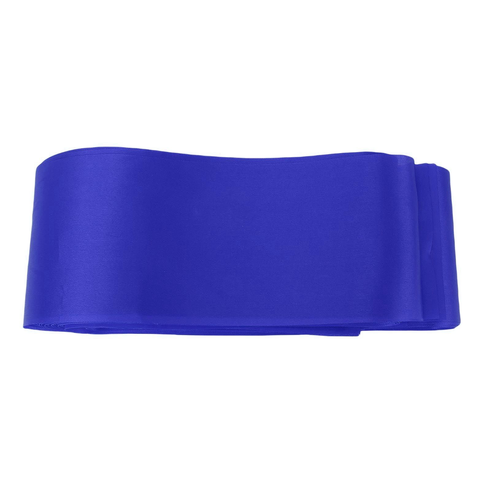 50PCS Satin Chair Sashes Bows Polyester Chair Ribbon Ties Back Sash for view 4