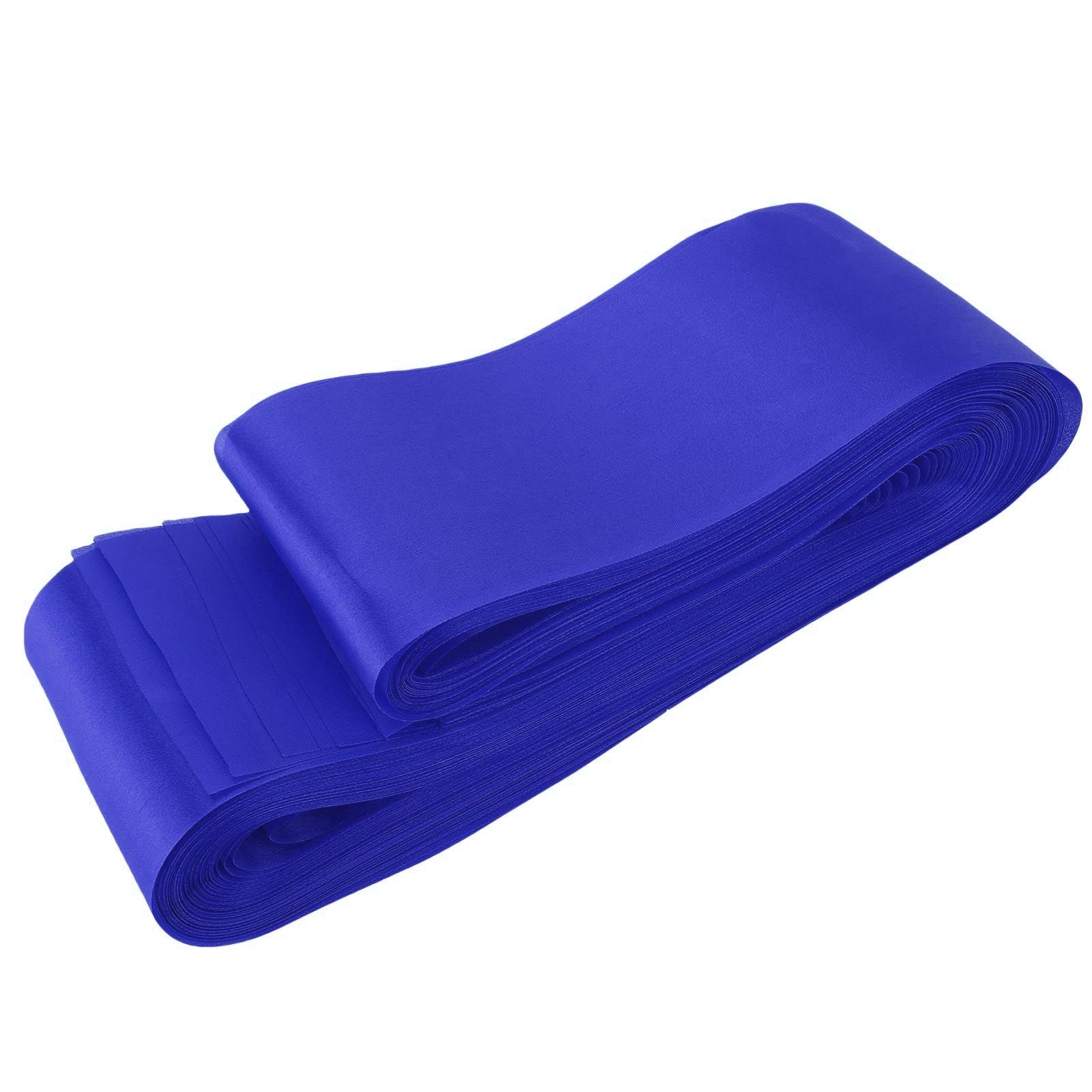 50PCS Satin Chair Sashes Bows Polyester Chair Ribbon Ties Back Sash for view 9