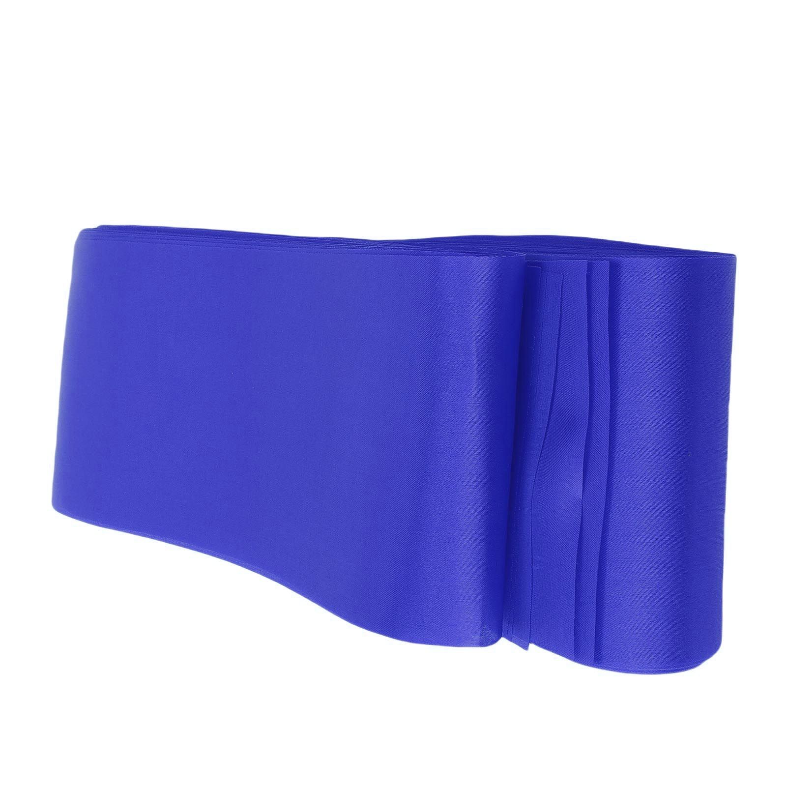 50PCS Satin Chair Sashes Bows Polyester Chair Ribbon Ties Back Sash for view 11