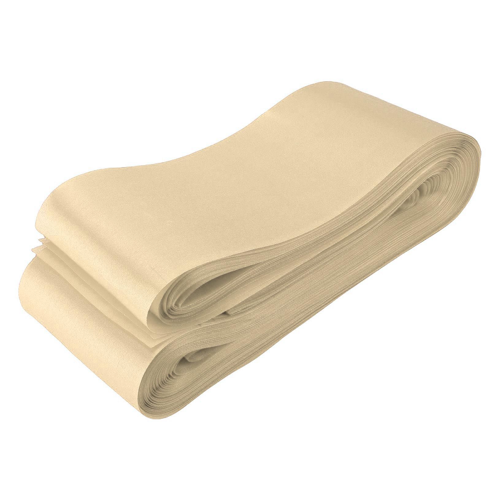 50PCS Satin Chair Sashes Bows Polyester Chair Ribbon Ties Back Sash for view 10