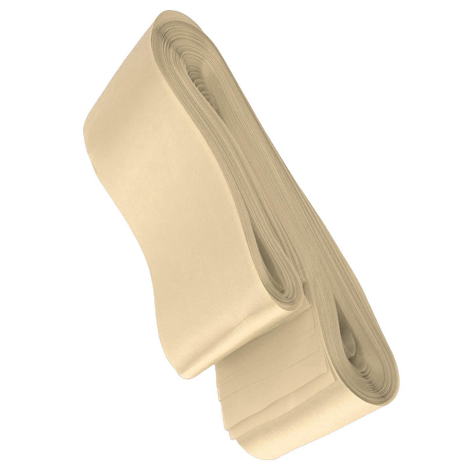 50PCS Satin Chair Sashes Bows Polyester Chair Ribbon Ties Back Sash for view 12