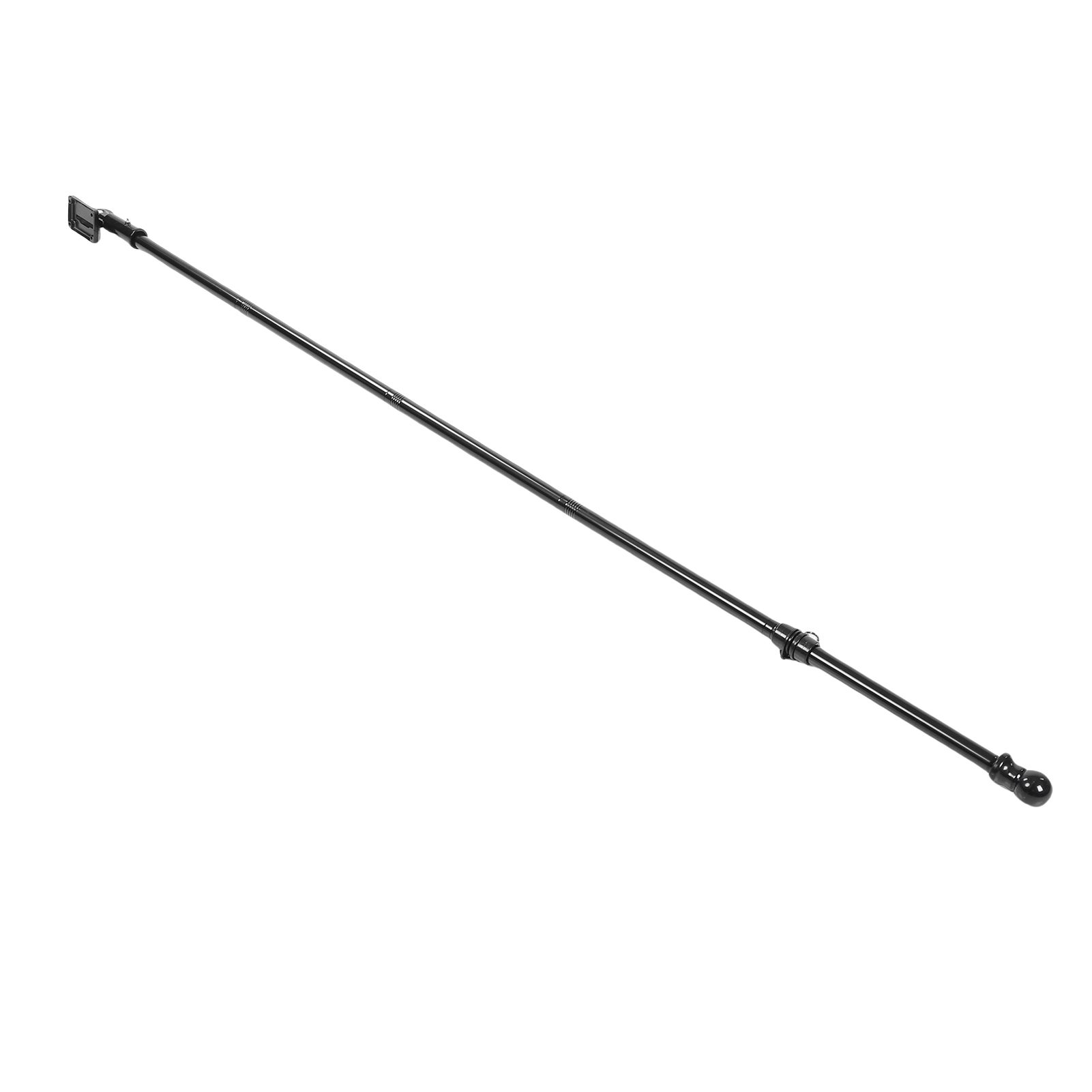 6FT Flag Pole Kit Stainless Steel Weather Proof Anti Tangling Adjustable Wall view 4