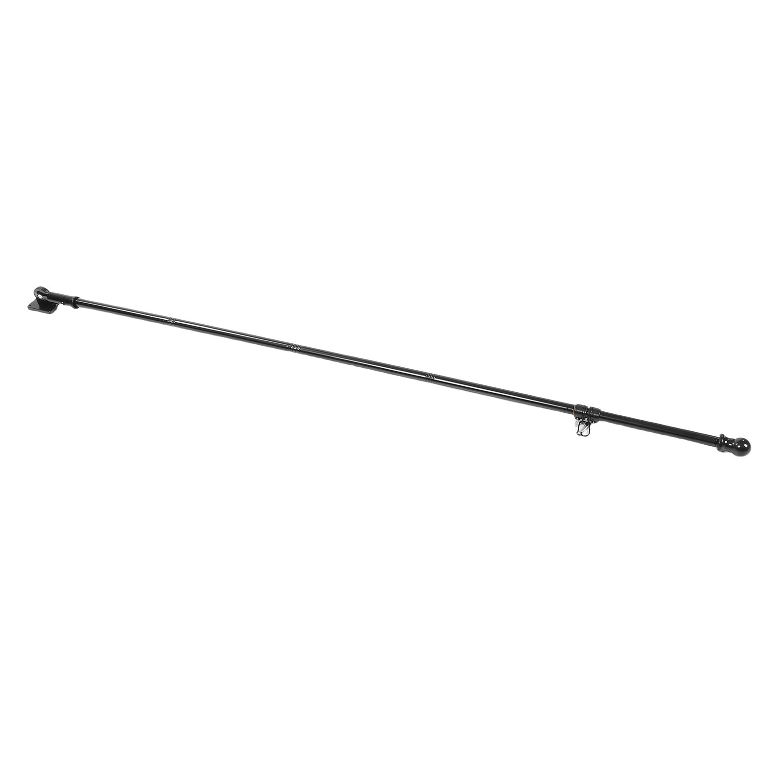 6FT Flag Pole Kit Stainless Steel Weather Proof Anti Tangling Adjustable Wall view 12