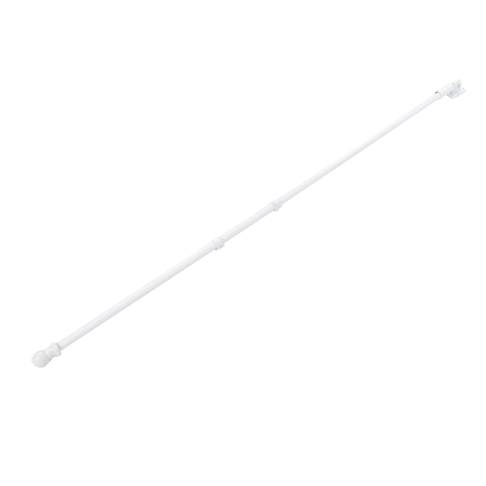 6FT Flag Pole Kit Stainless Steel Weather Proof Anti Tangling Adjustable Wall view 4