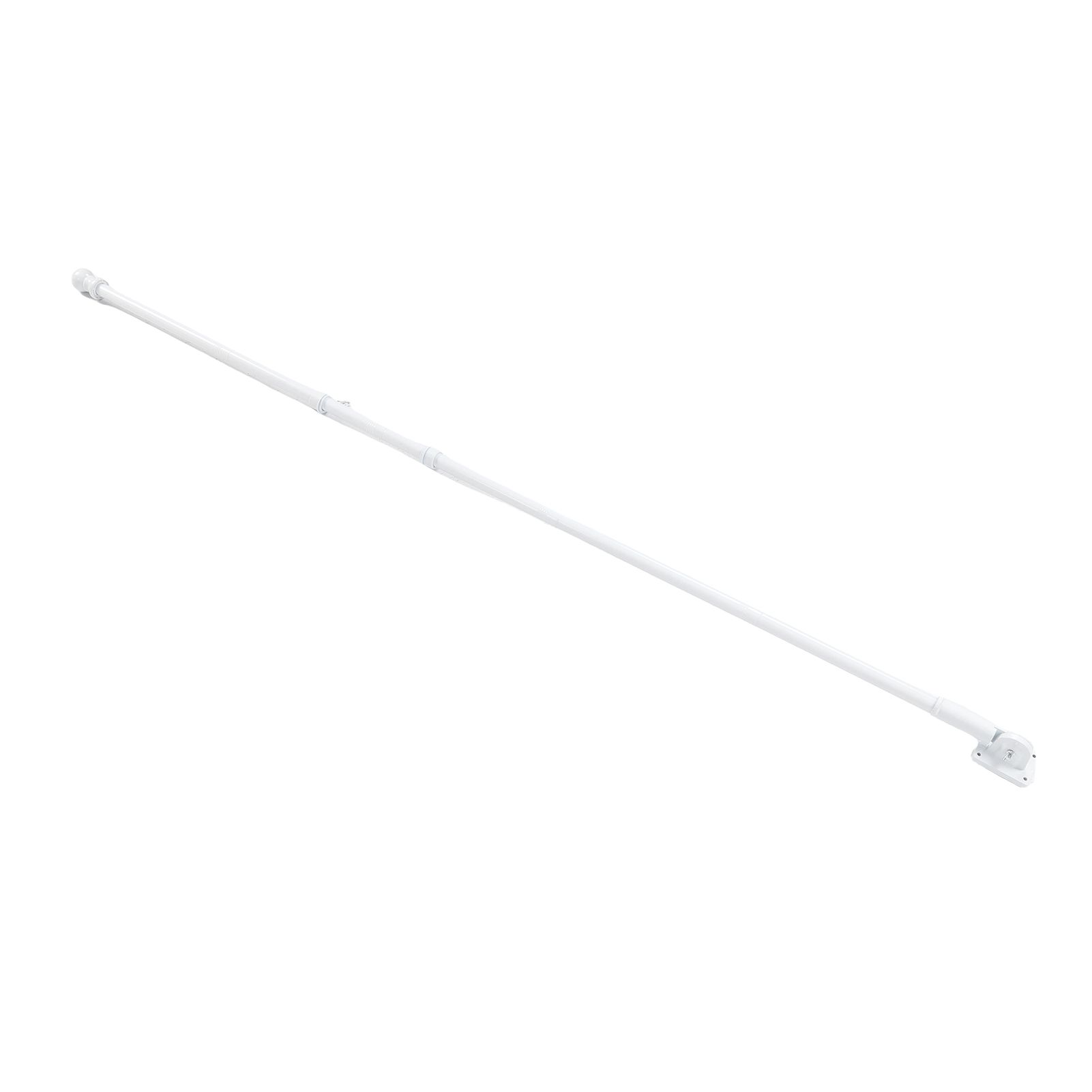 6FT Flag Pole Kit Stainless Steel Weather Proof Anti Tangling Adjustable Wall view 11