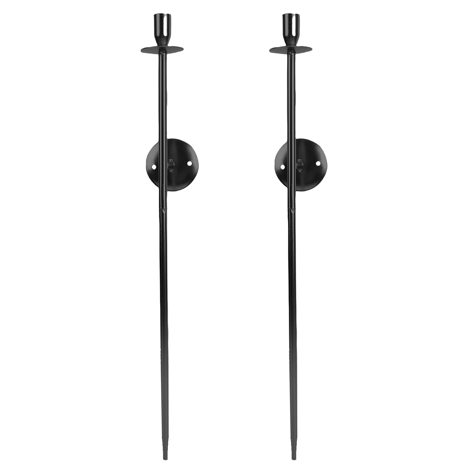 2pcs Wall Mount Candle Holders Decor for Home Modern Vintage Large Candlestick