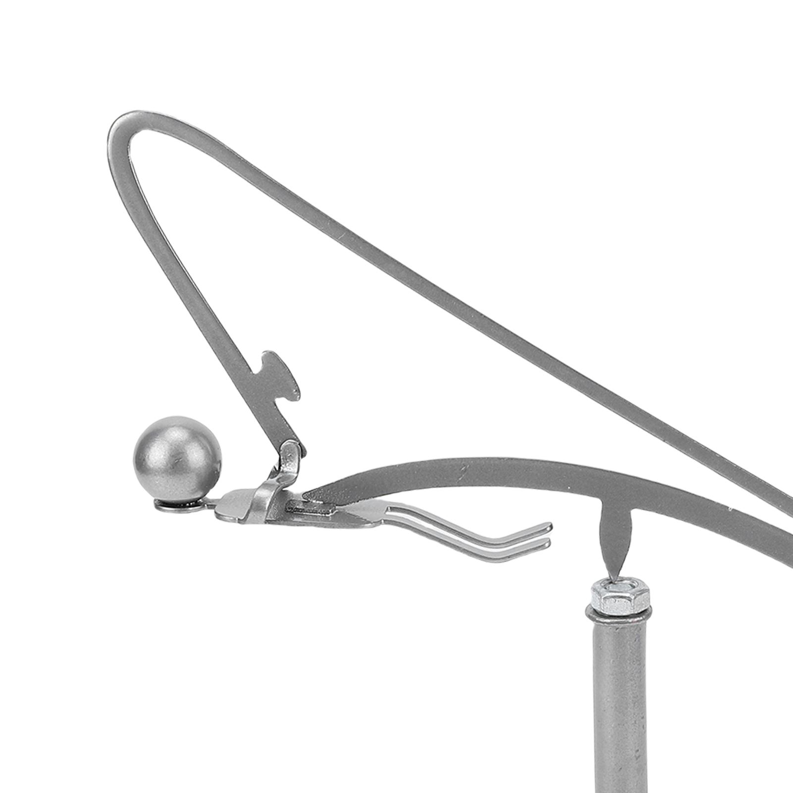 Fisherman Balancing Sculpture Metal Fisherman Kinetic Balancing Desk Toy for view 2