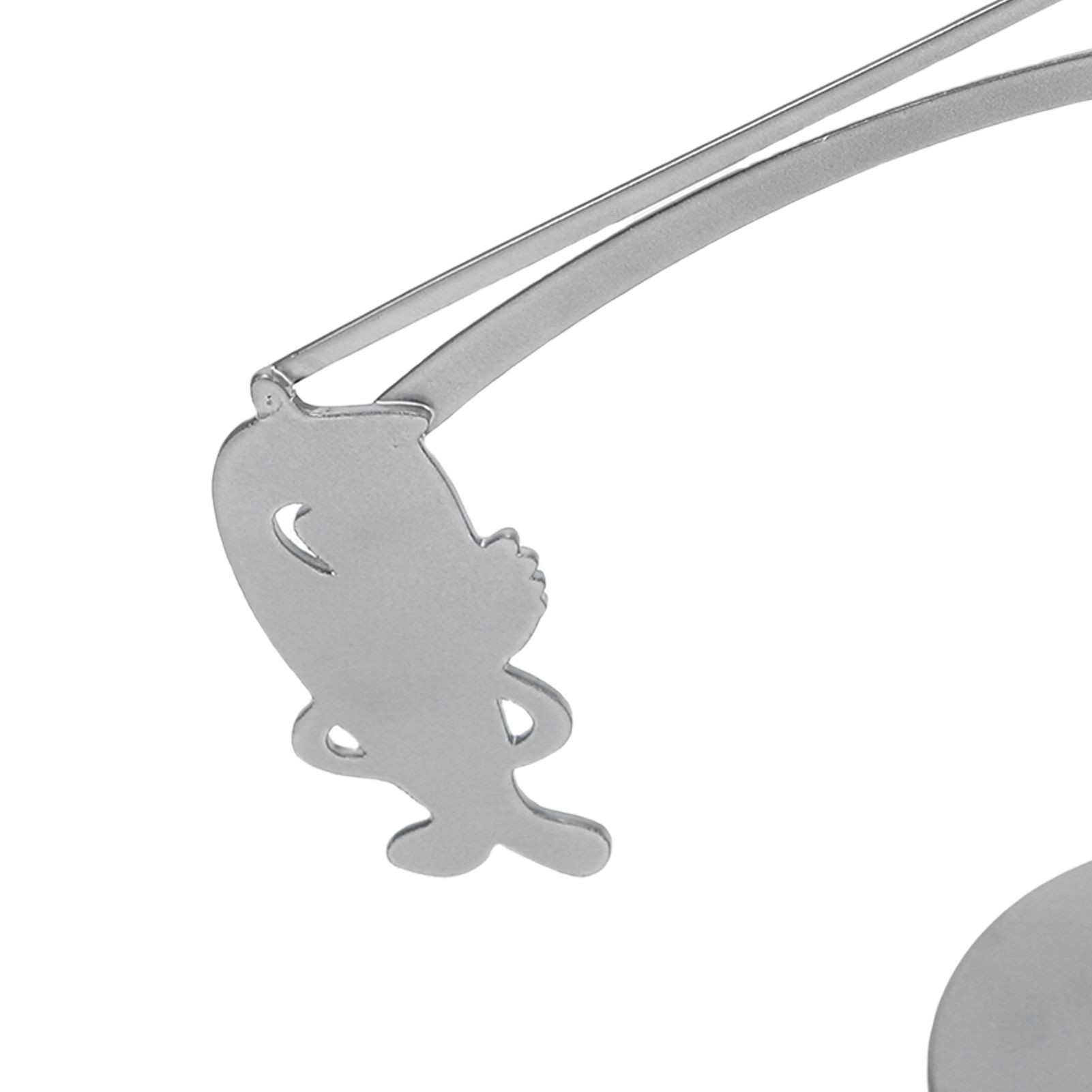 Fisherman Balancing Sculpture Metal Fisherman Kinetic Balancing Desk Toy for view 5
