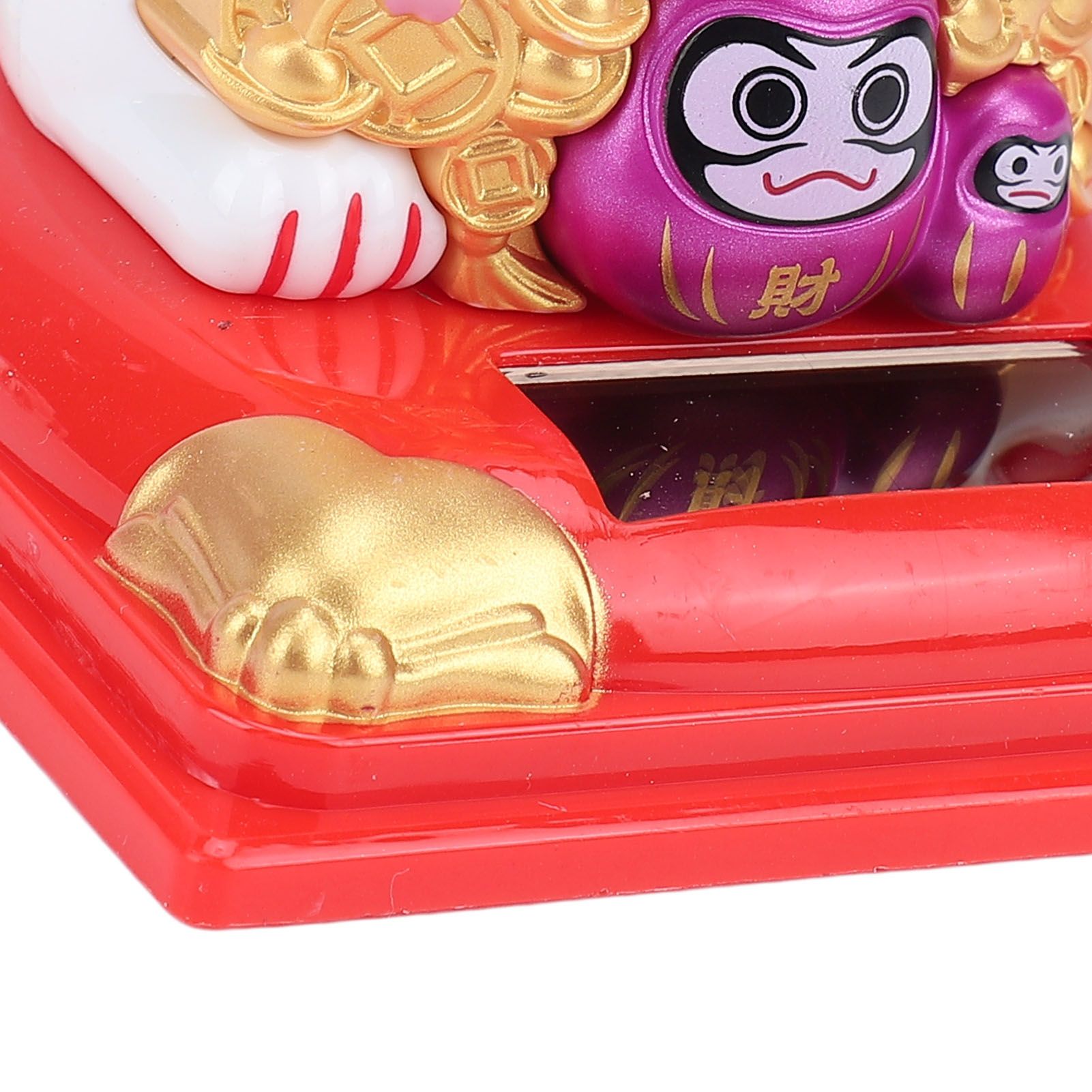 Lucky Cat Waving Arm Solar Powered Light Sensor Wealth Welcoming Fortune Cat view 5