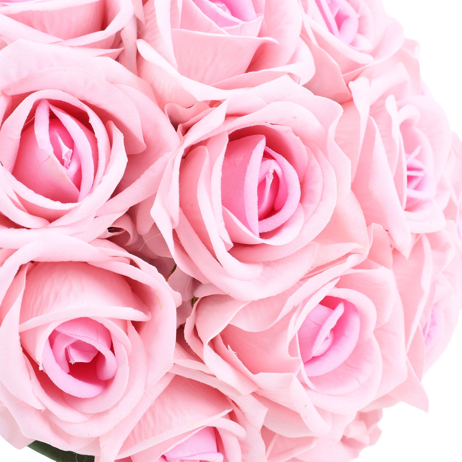 Artificial Wedding Bouquet Fade Proof Minimalist Realistic Silk Roses Bridal view 2