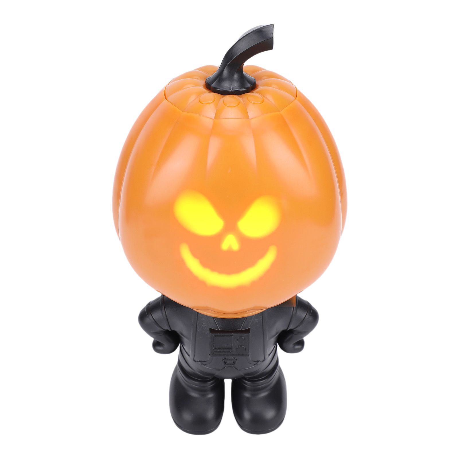 Talking Singing Pumpkin Figurine with Projector Lighted Pumpkin Desktop view 6
