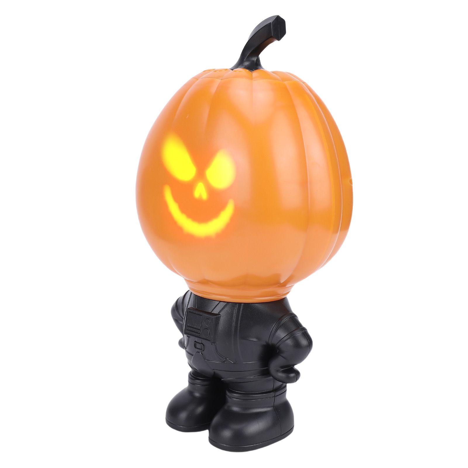 Talking Singing Pumpkin Figurine with Projector Lighted Pumpkin Desktop view 9