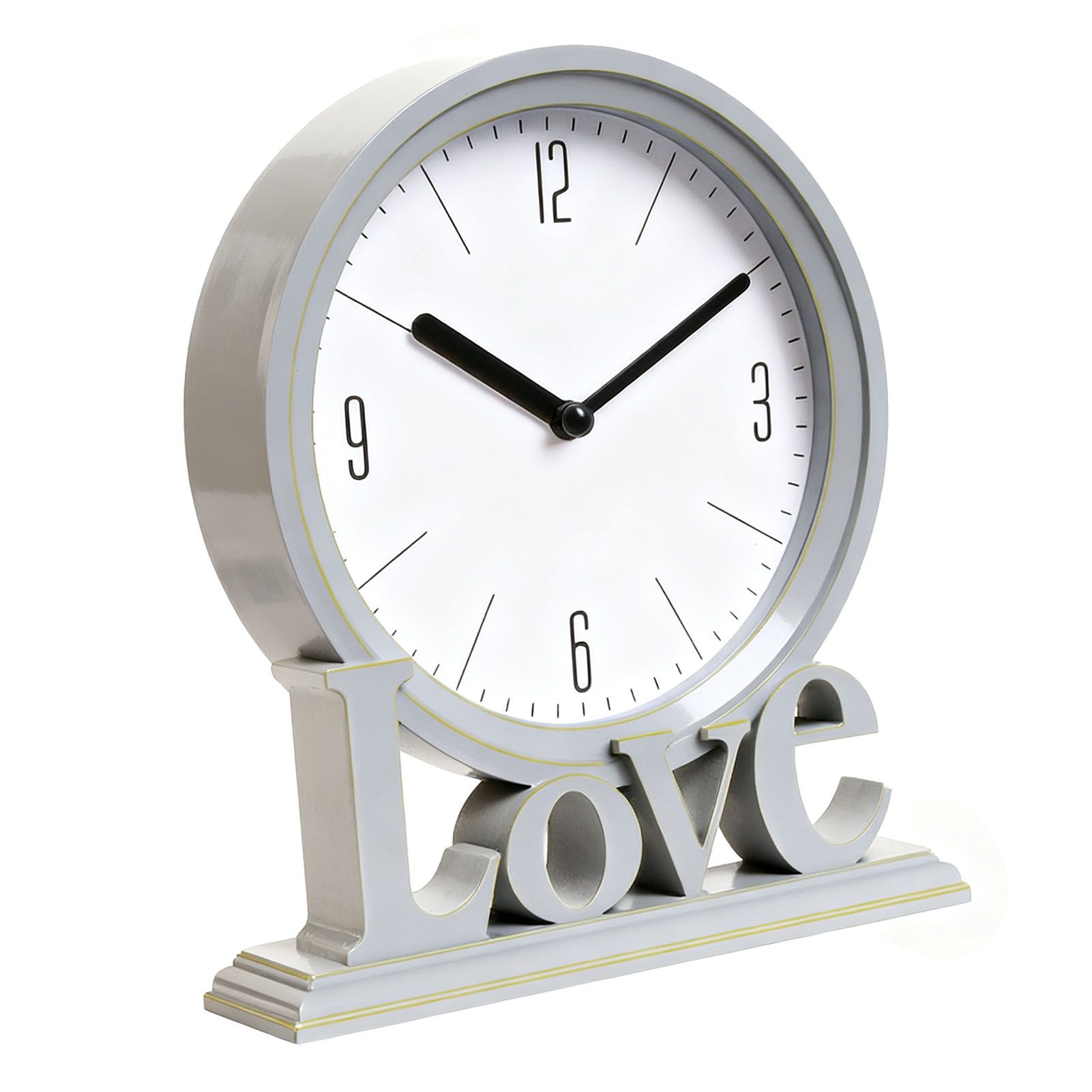 Retro Analog Alarm Clock Small Silent Bedside Desk Clock Battery Operated for view 8