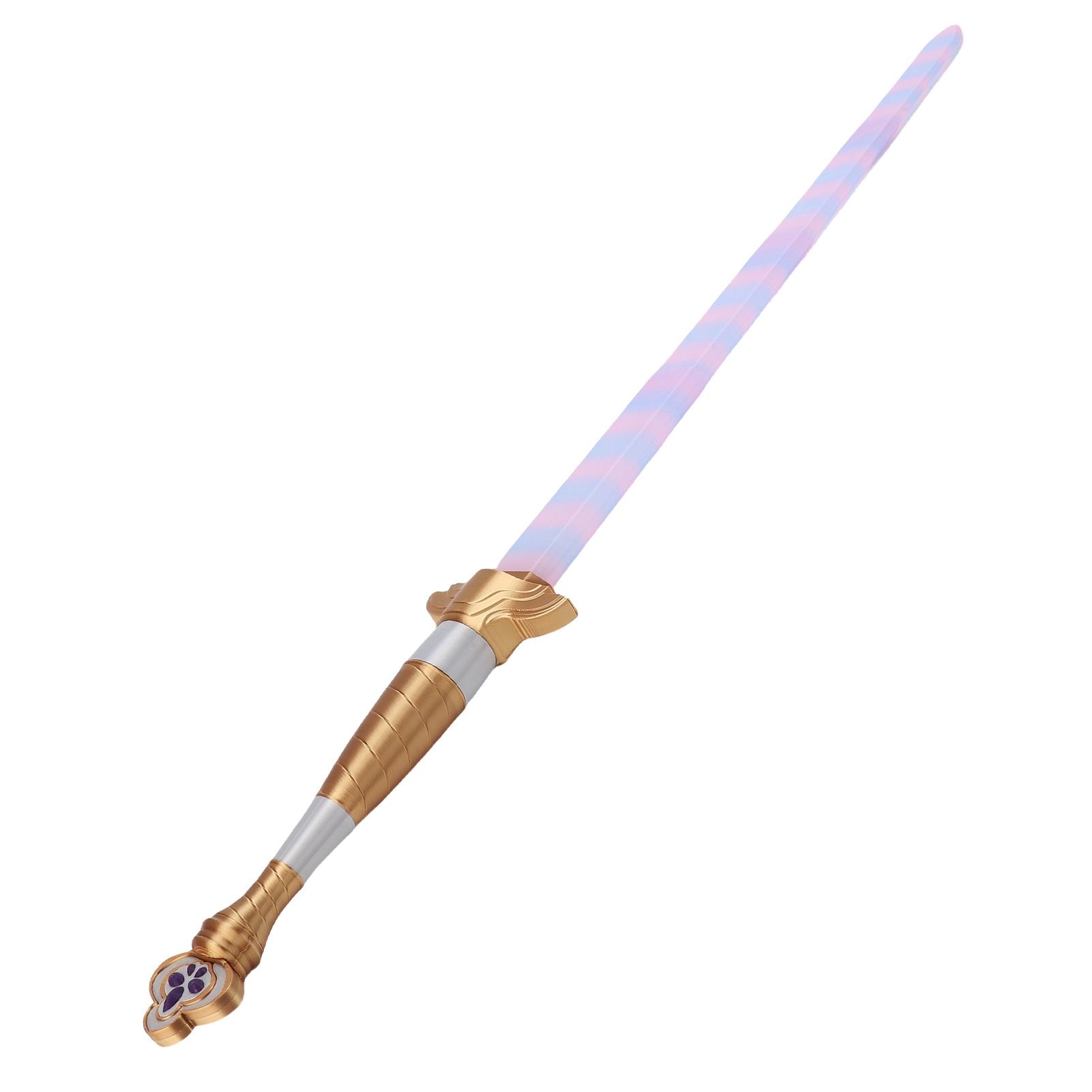3D Printed Sword Retractable Colorful Cosplay Sword Festival Costume Accessory view 4