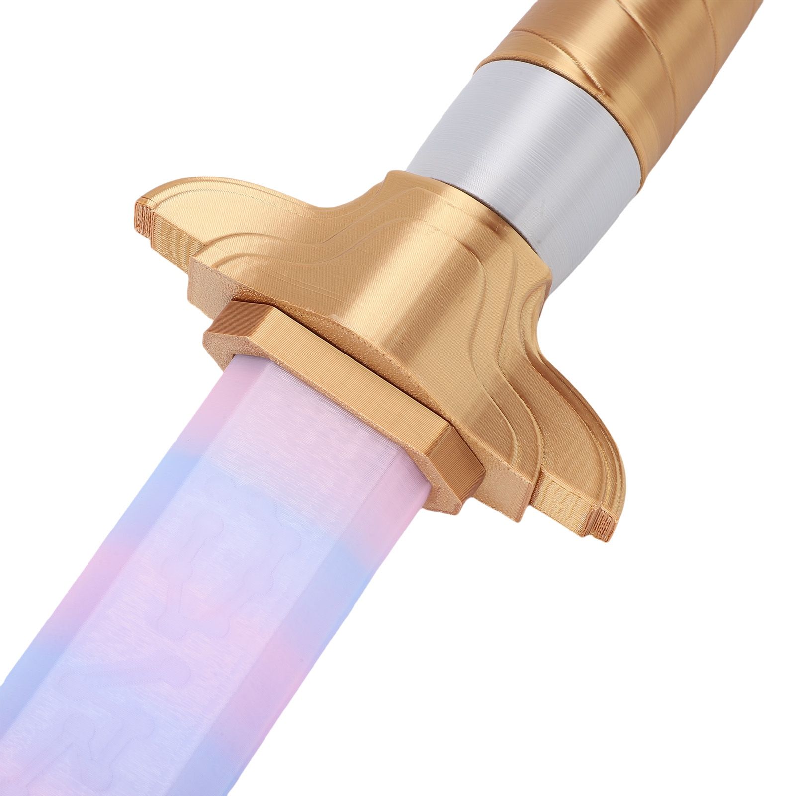3D Printed Sword Retractable Colorful Cosplay Sword Festival Costume Accessory view 5