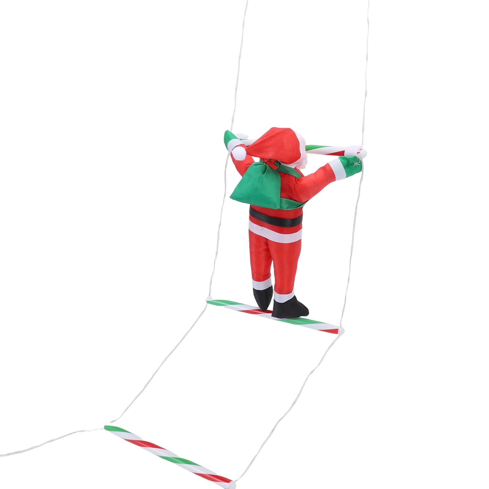 LED Xmas Decorative Ladder Lights with Santa 8 Modes Water Proof for Indoor view 9