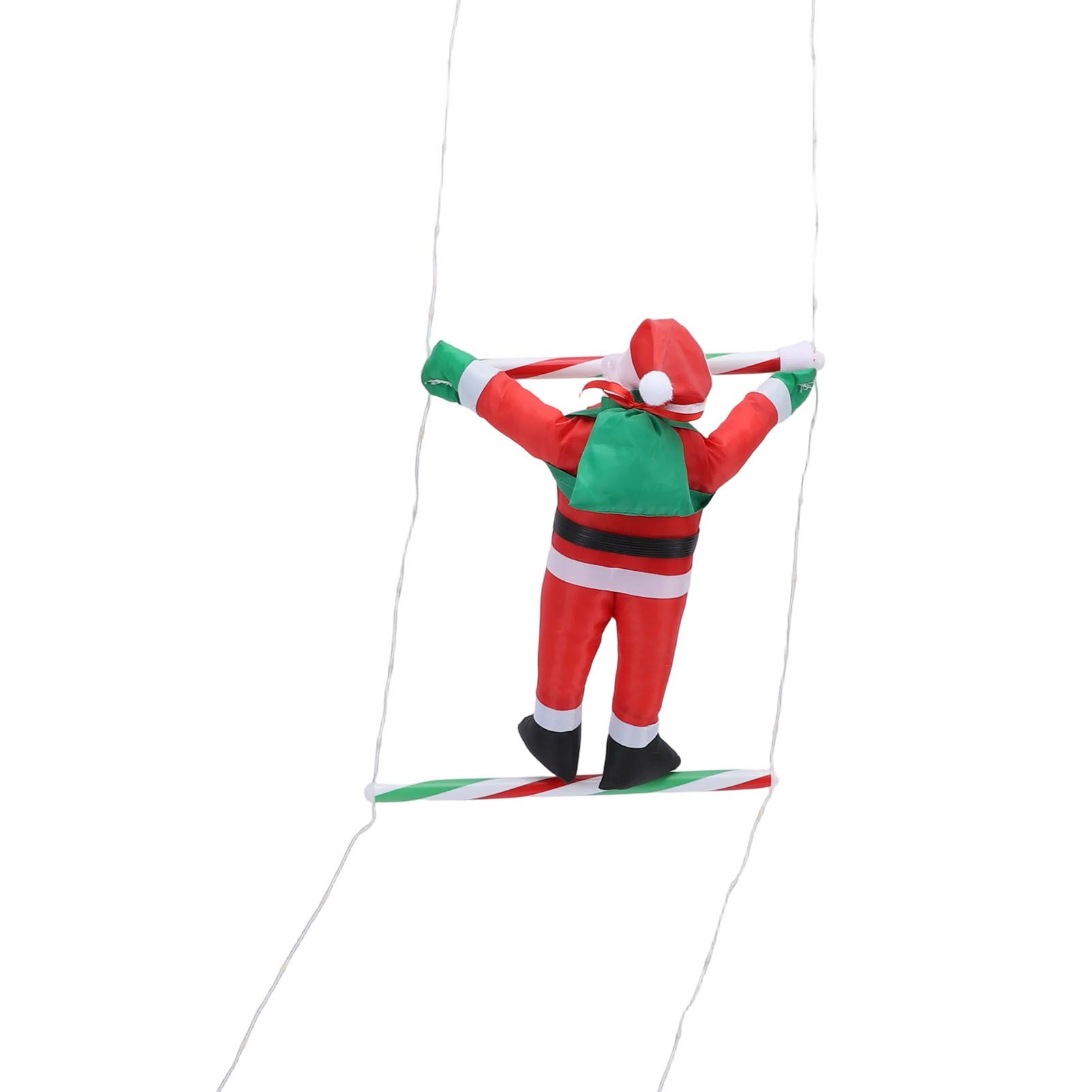 LED Xmas Decorative Ladder Lights with Santa 8 Modes Water Proof for Indoor view 11