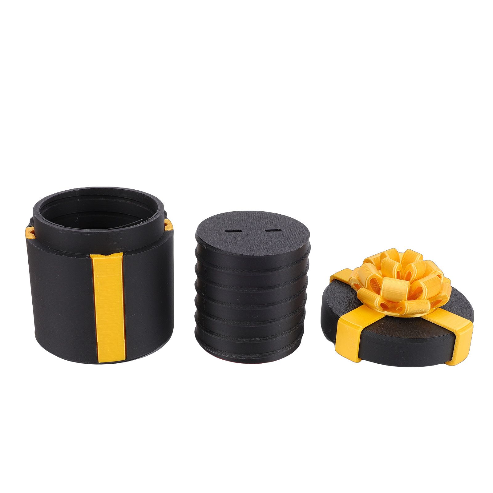 Nested Screw Gift Box 3D Printed Surprise in Every Layer Reusable Prank view 11