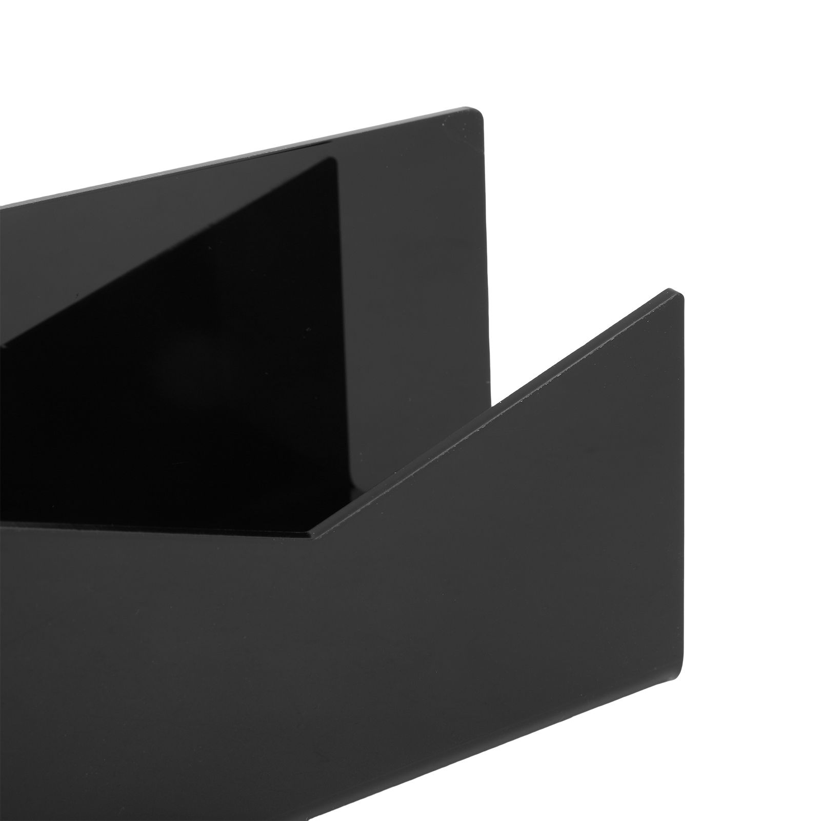 2 Pack Acrylic Mail Organizer Mail Holder Stand Vertical File Folder and view 5