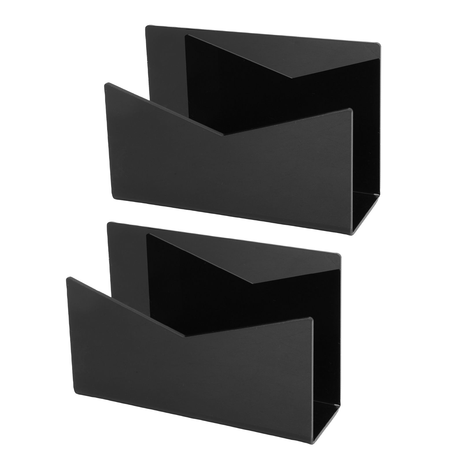 2 Pack Acrylic Mail Organizer Mail Holder Stand Vertical File Folder and view 6