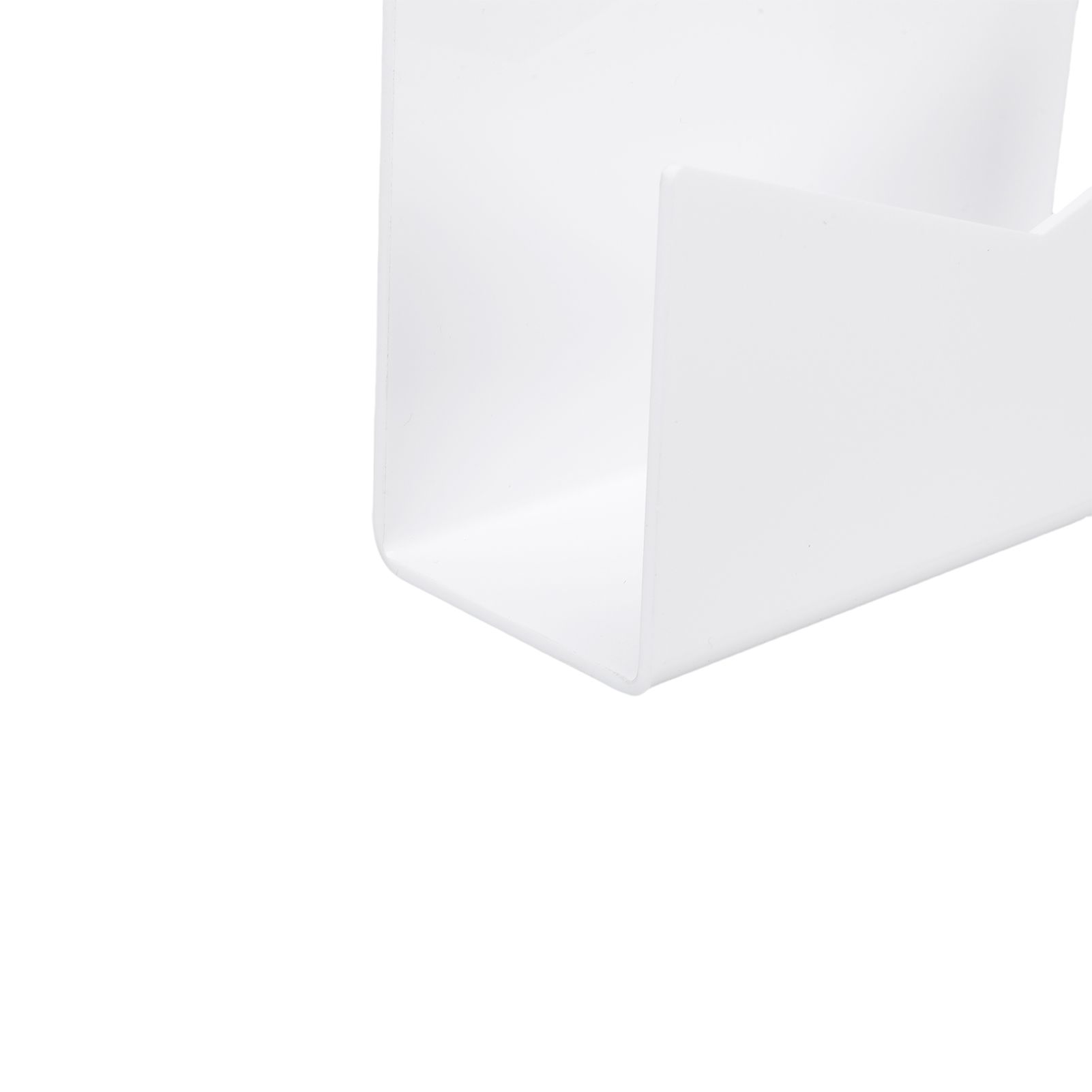 2 Pack Acrylic Mail Organizer Mail Holder Stand Vertical File Folder and view 2