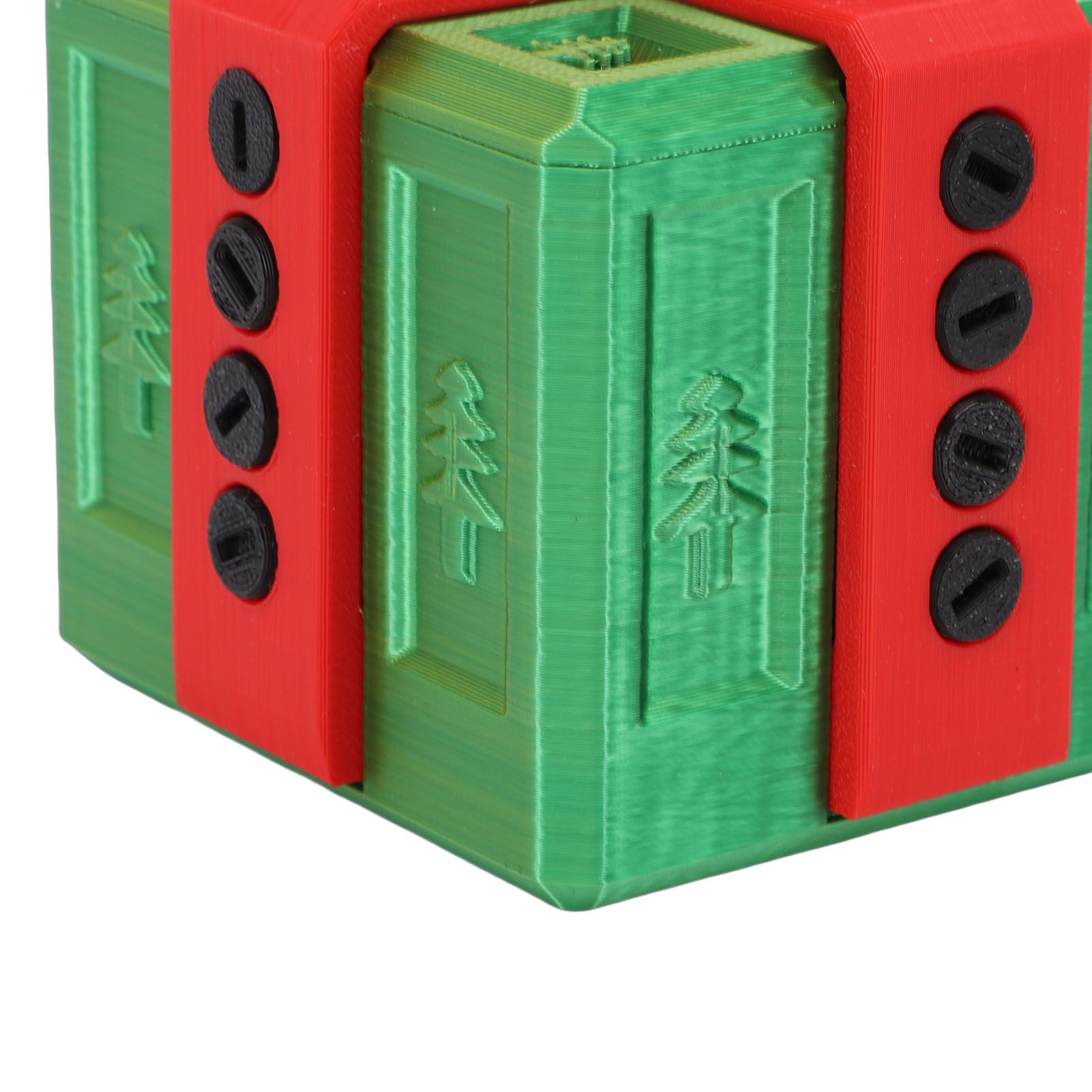 Annoying Nested Screw Gift Box 3D Printed Reusable Funny Prank Gift Box for view 2