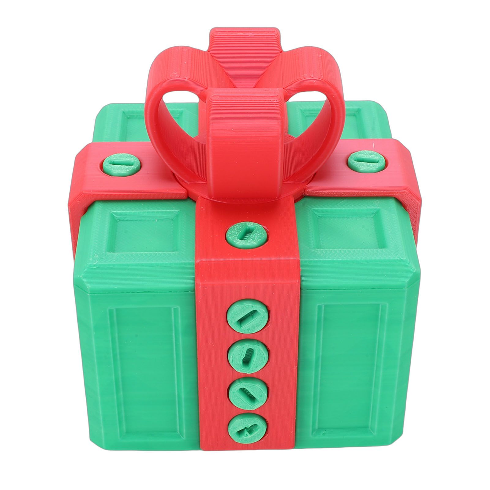 Annoying Gift Box with Nested Screws 3D Printed Funny Surprise Box for view 2
