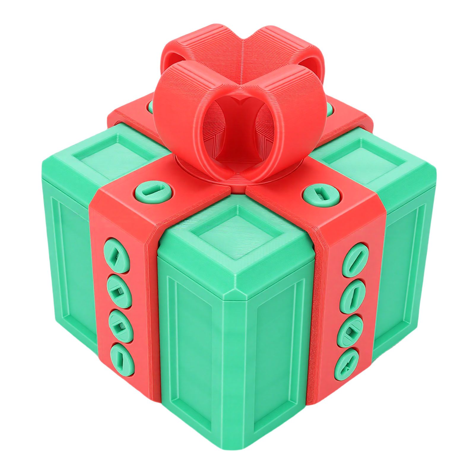 Annoying Gift Box with Nested Screws 3D Printed Funny Surprise Box for view 4