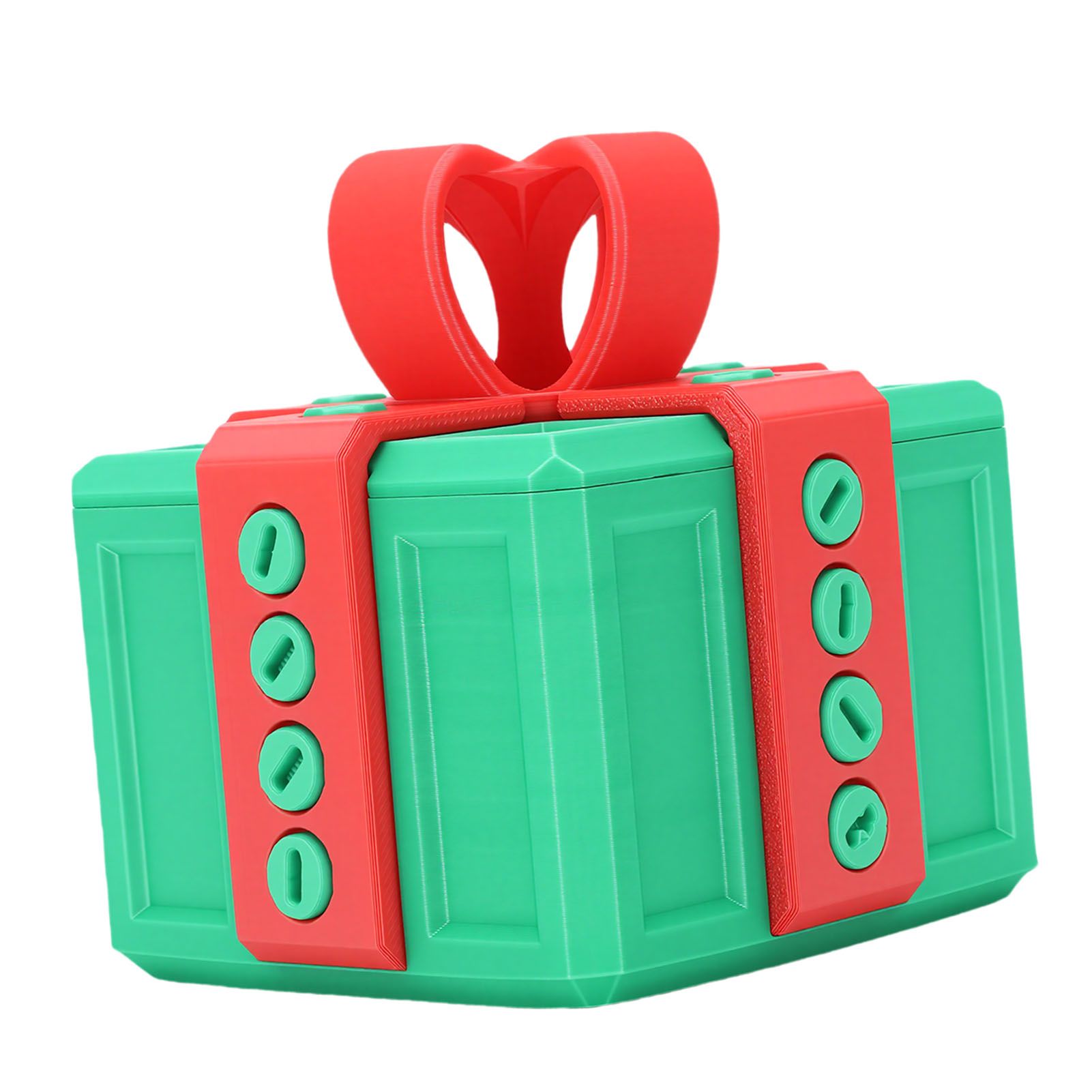 Annoying Gift Box with Nested Screws 3D Printed Funny Surprise Box for view 6
