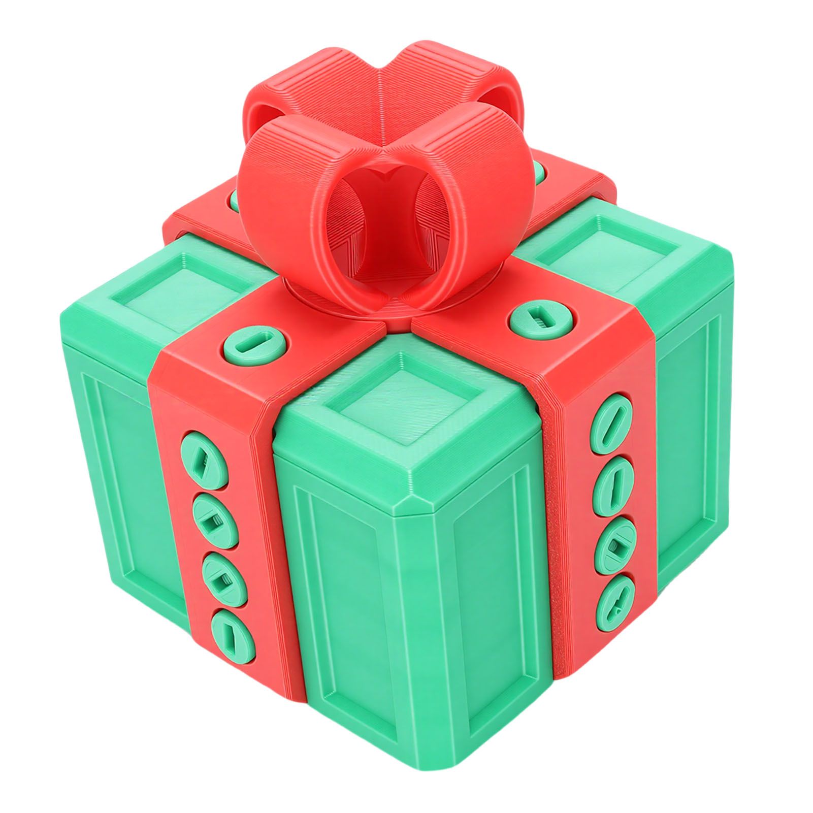 Annoying Gift Box with Nested Screws 3D Printed Funny Surprise Box for view 10