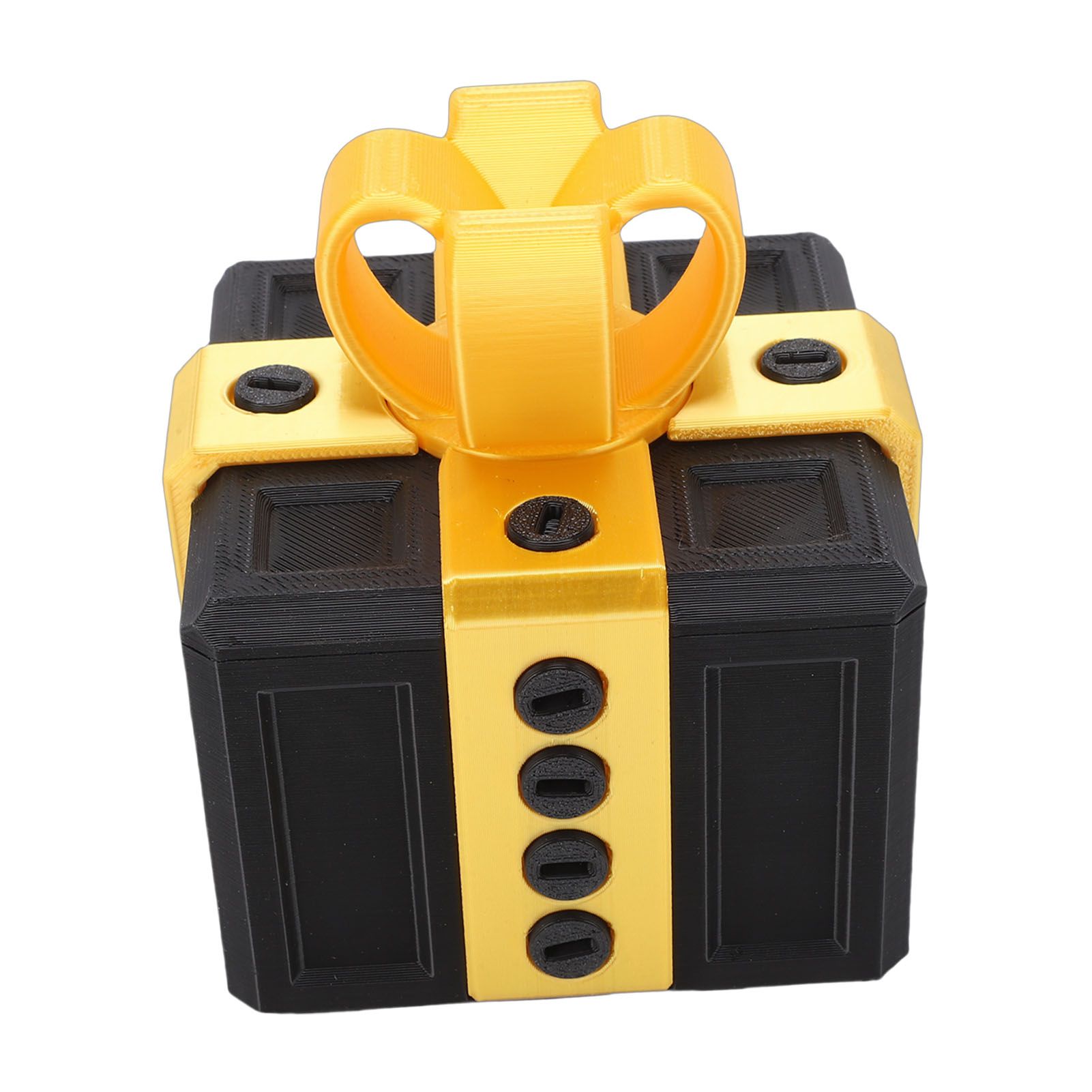 Annoying Gift Box with Nested Screws 3D Printed Funny Surprise Box for view 3