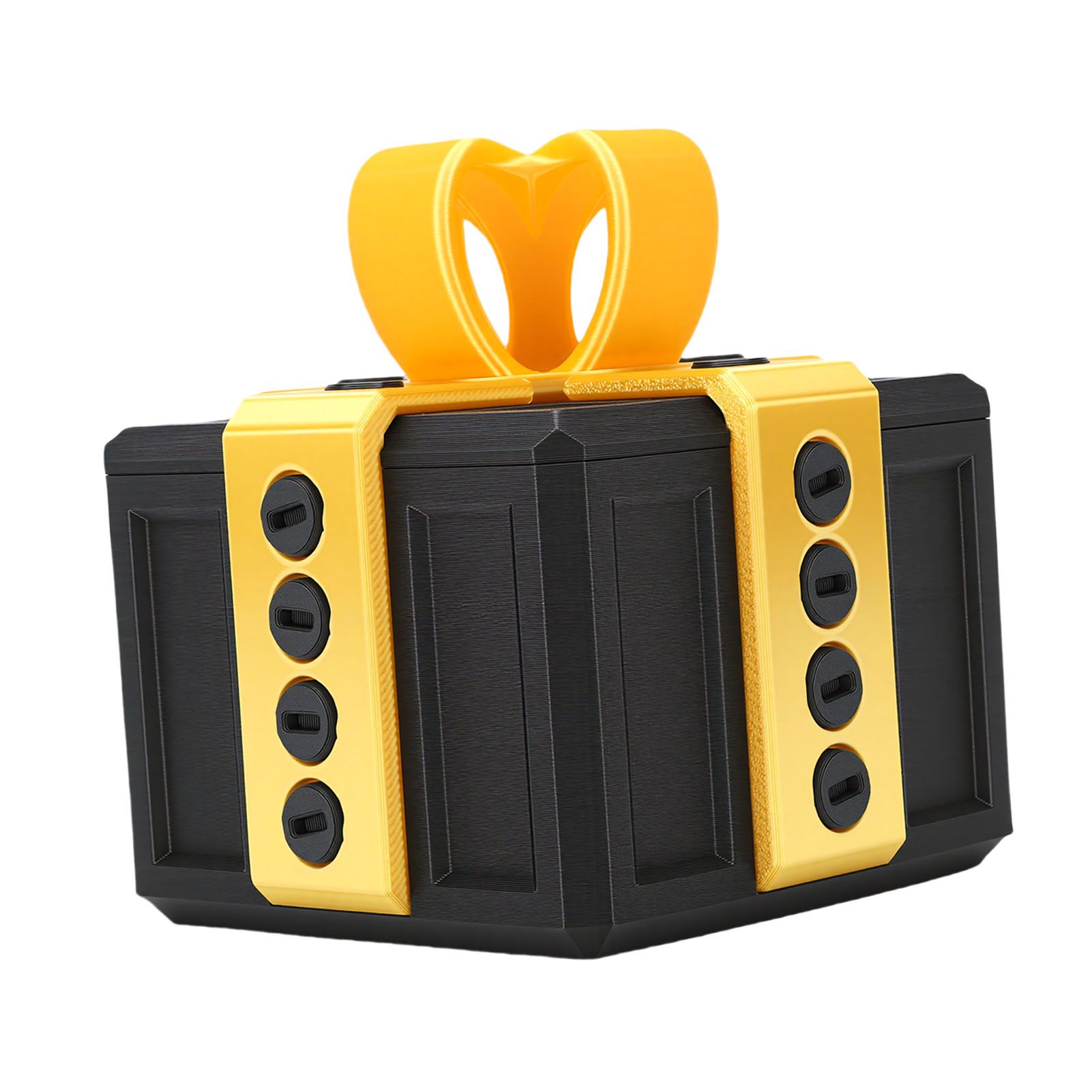 Annoying Gift Box with Nested Screws 3D Printed Funny Surprise Box for view 4