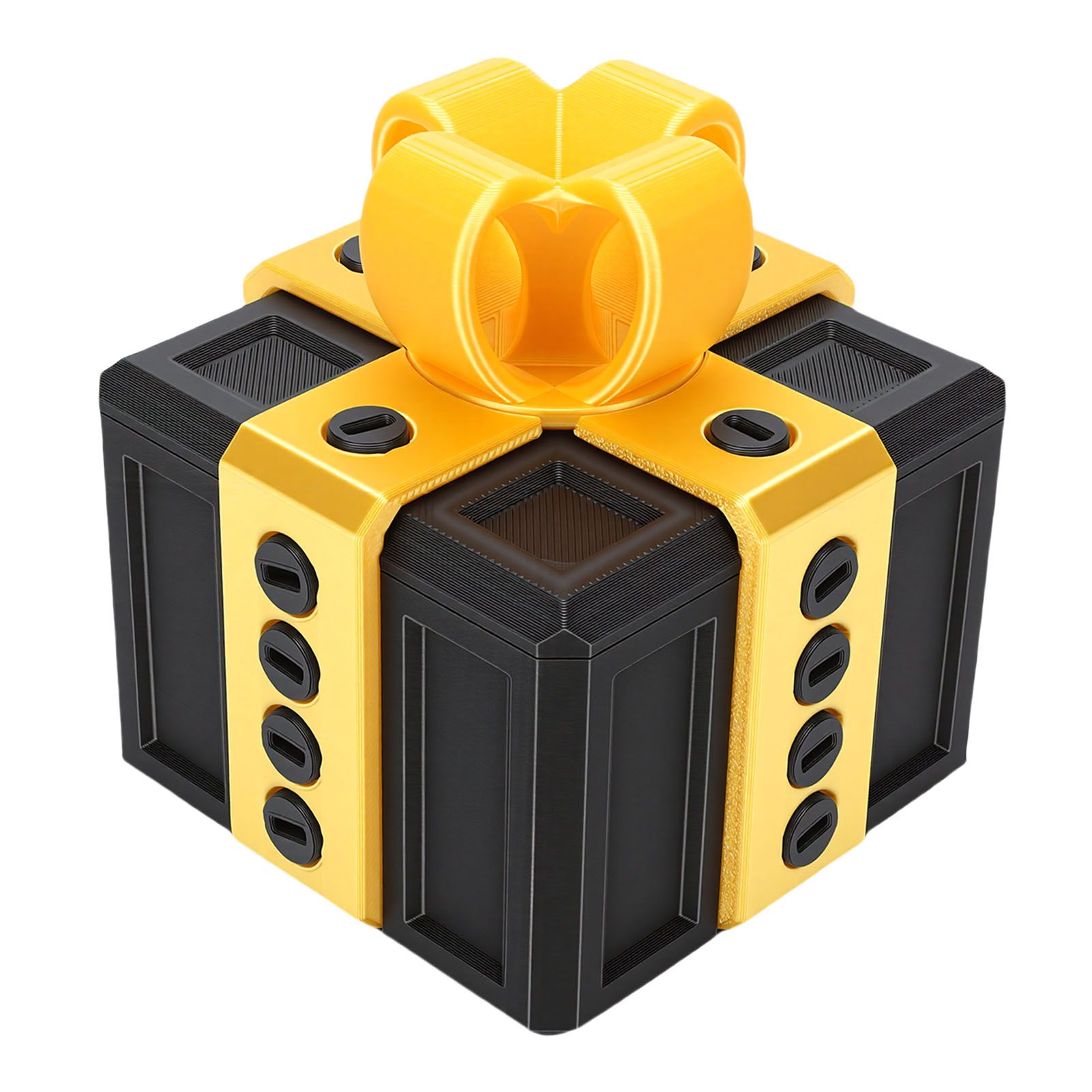 Annoying Gift Box with Nested Screws 3D Printed Funny Surprise Box for view 6