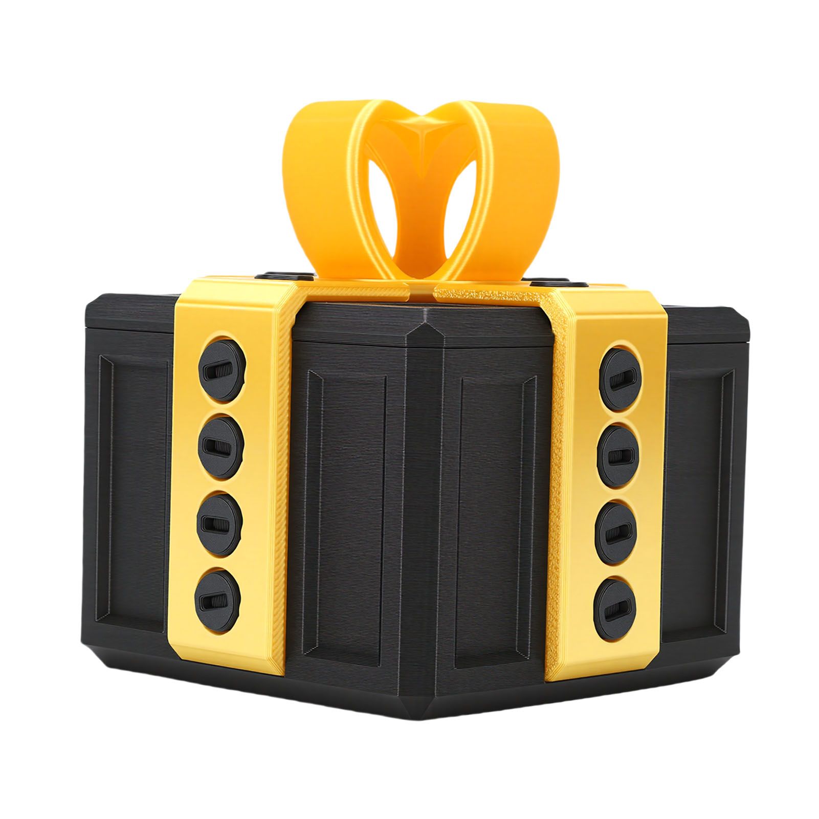 Annoying Gift Box with Nested Screws 3D Printed Funny Surprise Box for view 9