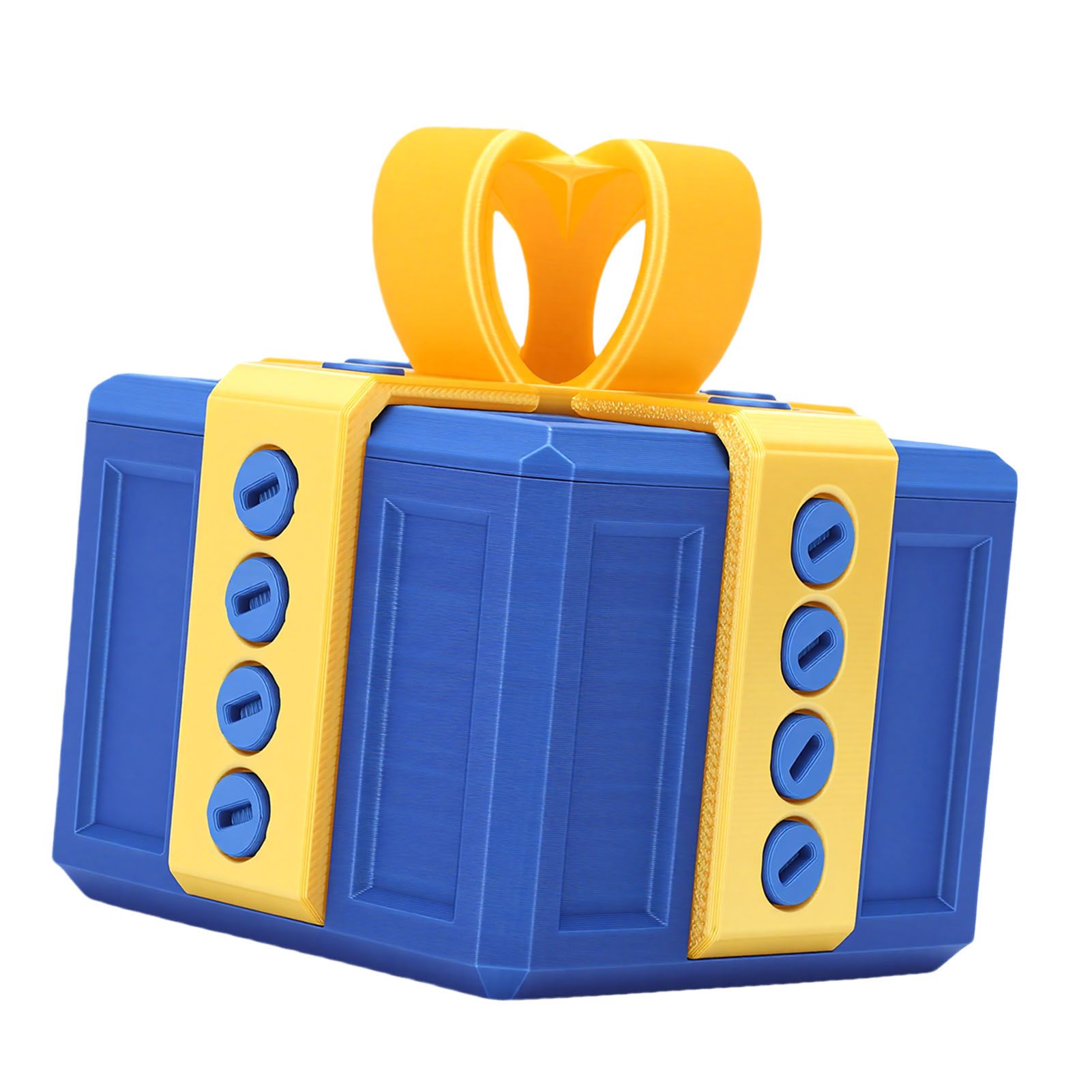 Annoying Gift Box with Nested Screws 3D Printed Funny Surprise Box for — image 1