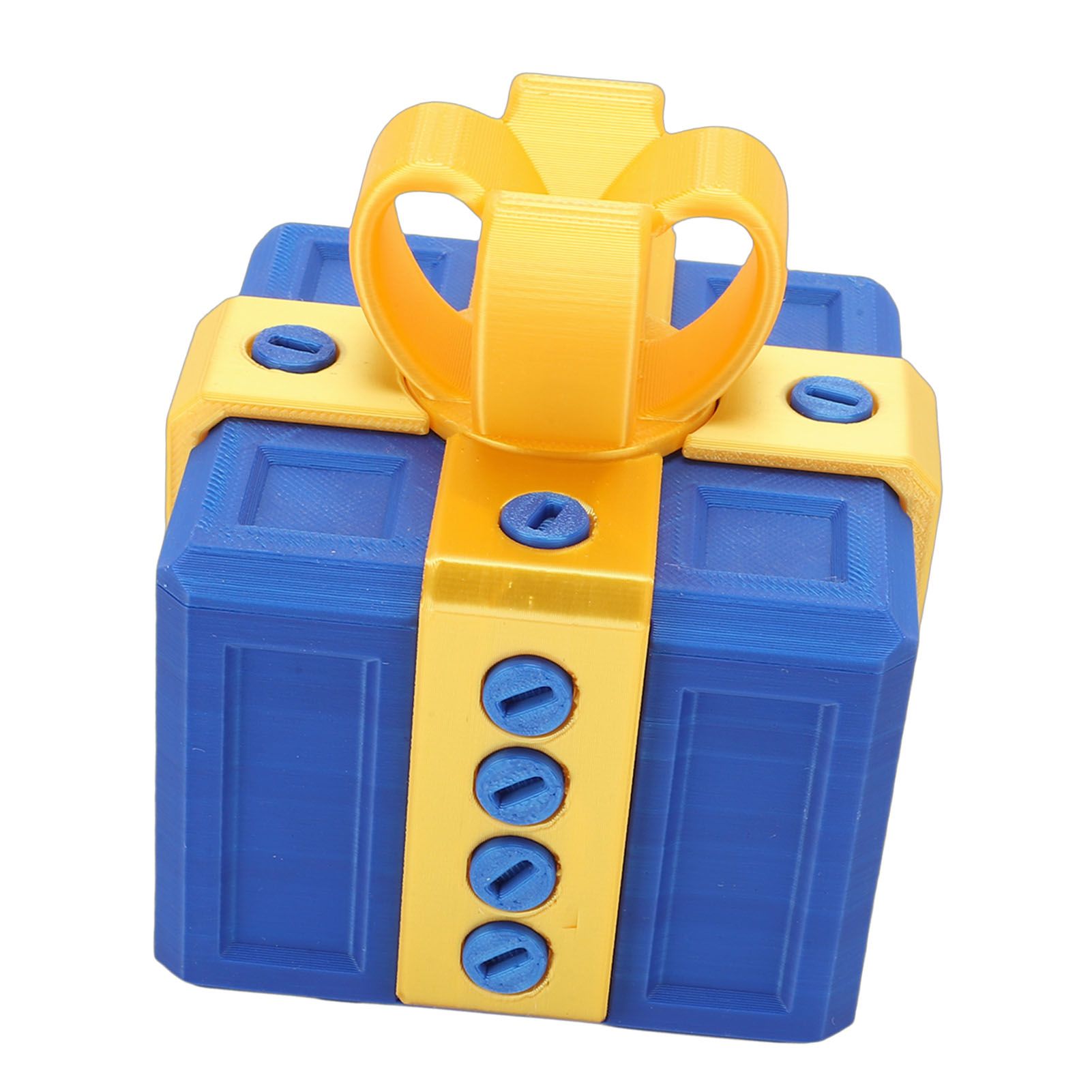 Annoying Gift Box with Nested Screws 3D Printed Funny Surprise Box for view 5