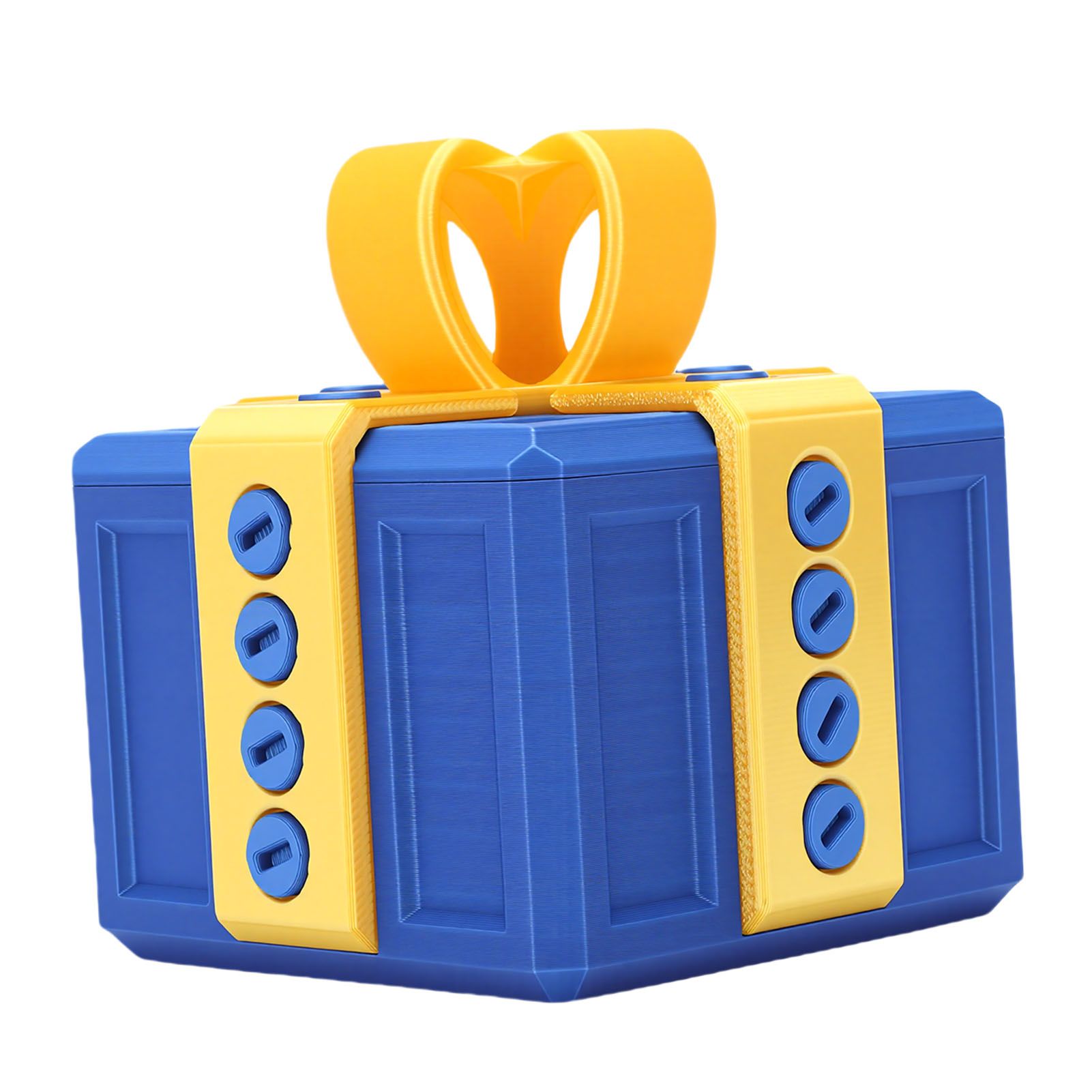 Annoying Gift Box with Nested Screws 3D Printed Funny Surprise Box for view 7