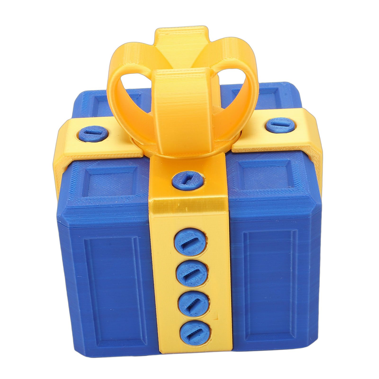 Annoying Gift Box with Nested Screws 3D Printed Funny Surprise Box for view 10