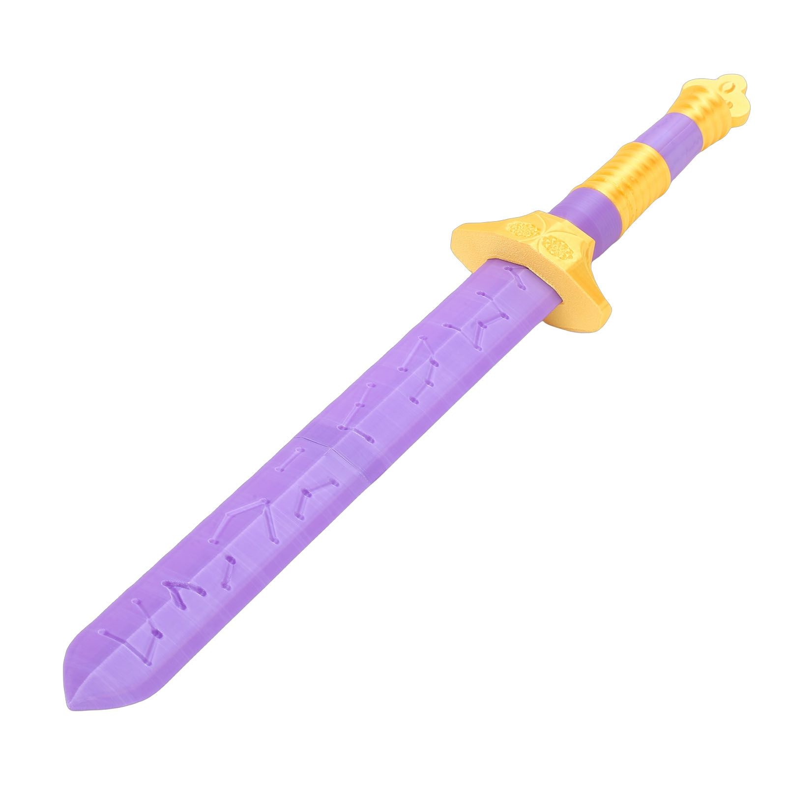 Pop Sword Realistic Multifunctional Colorful 3D Printed Anime Character view 4