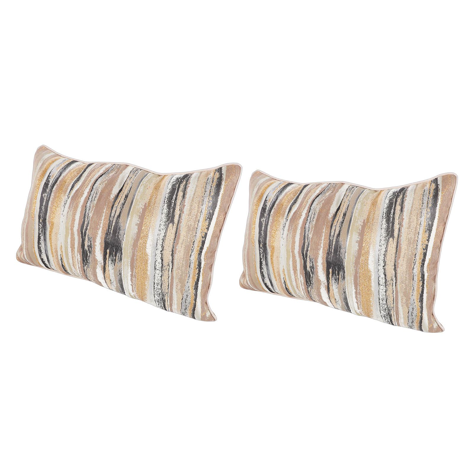 2PCS Couch Throw Pillow Covers Polyester Modern Bohemian Decorative Pillowcase view 4