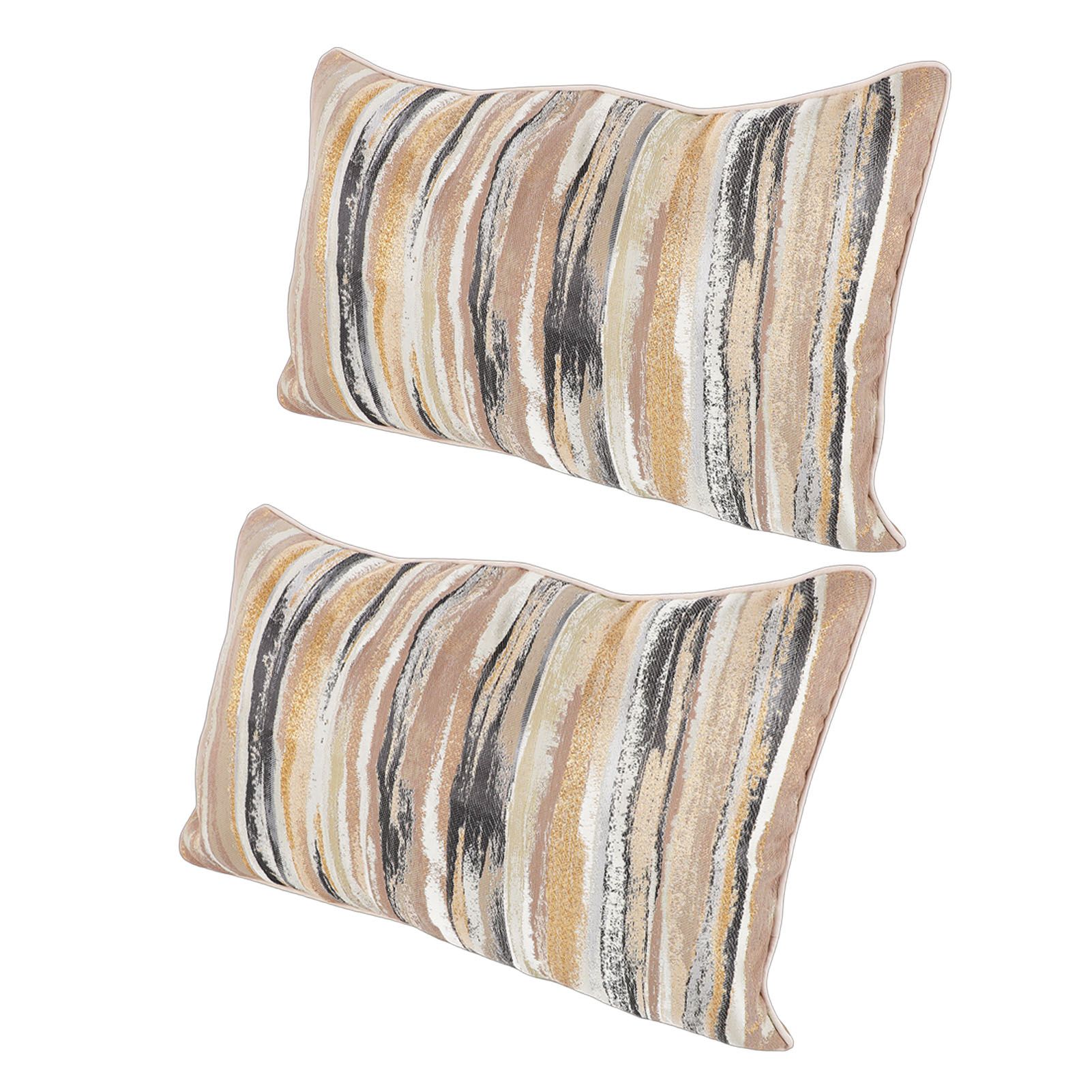 2PCS Couch Throw Pillow Covers Polyester Modern Bohemian Decorative Pillowcase view 10