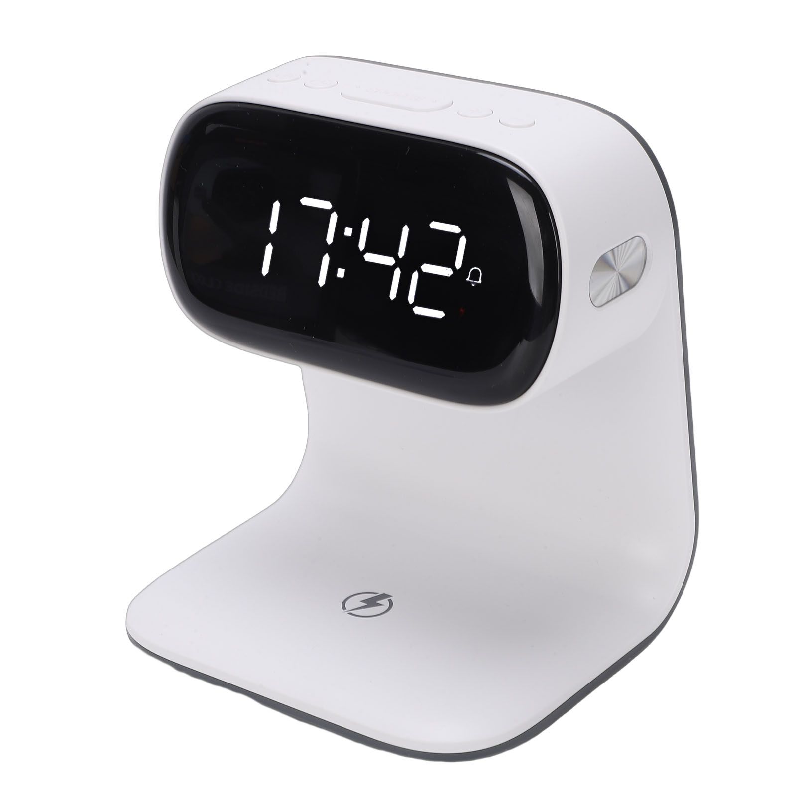 Digital Alarm Clock with Wireless Fast Charging Station 15W Touch Smart Lamp 3 view 6