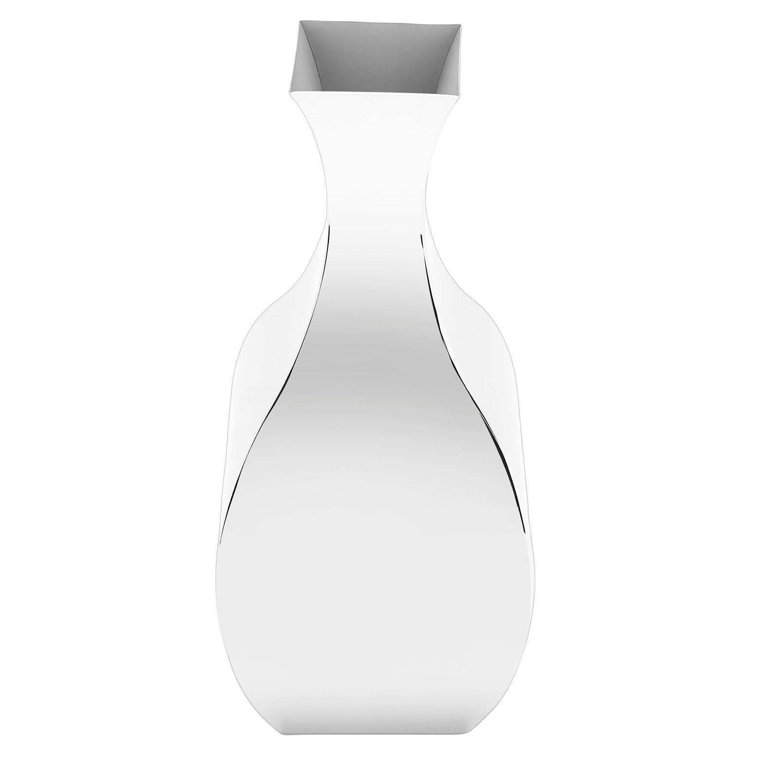Polished Stainless Steel Vase Nordic Modern Flower Vase for Home Living Room view 4