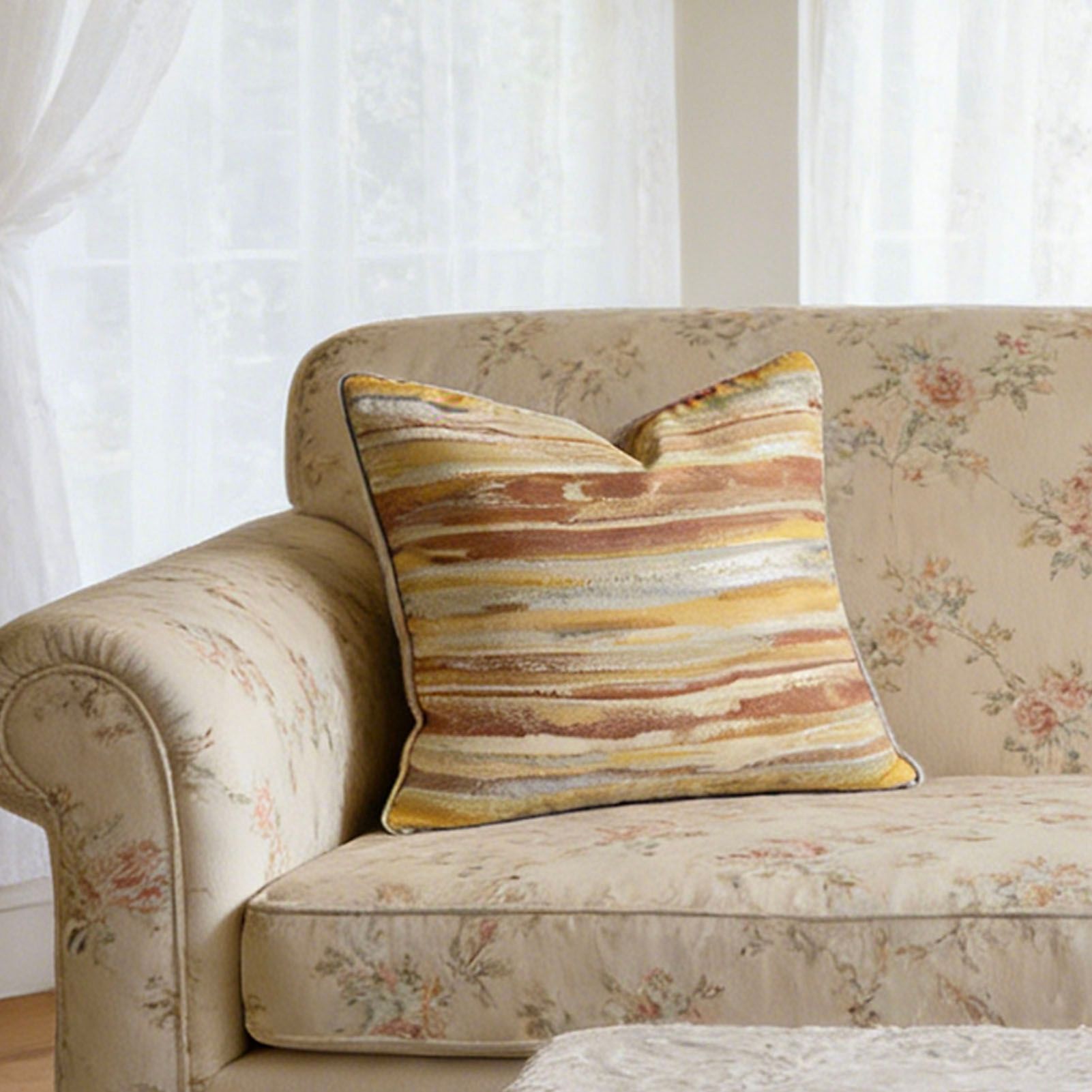 4pcs Decorative Throw Pillow Covers Rustic Farmhouse Boho Style Pillowcases view 11
