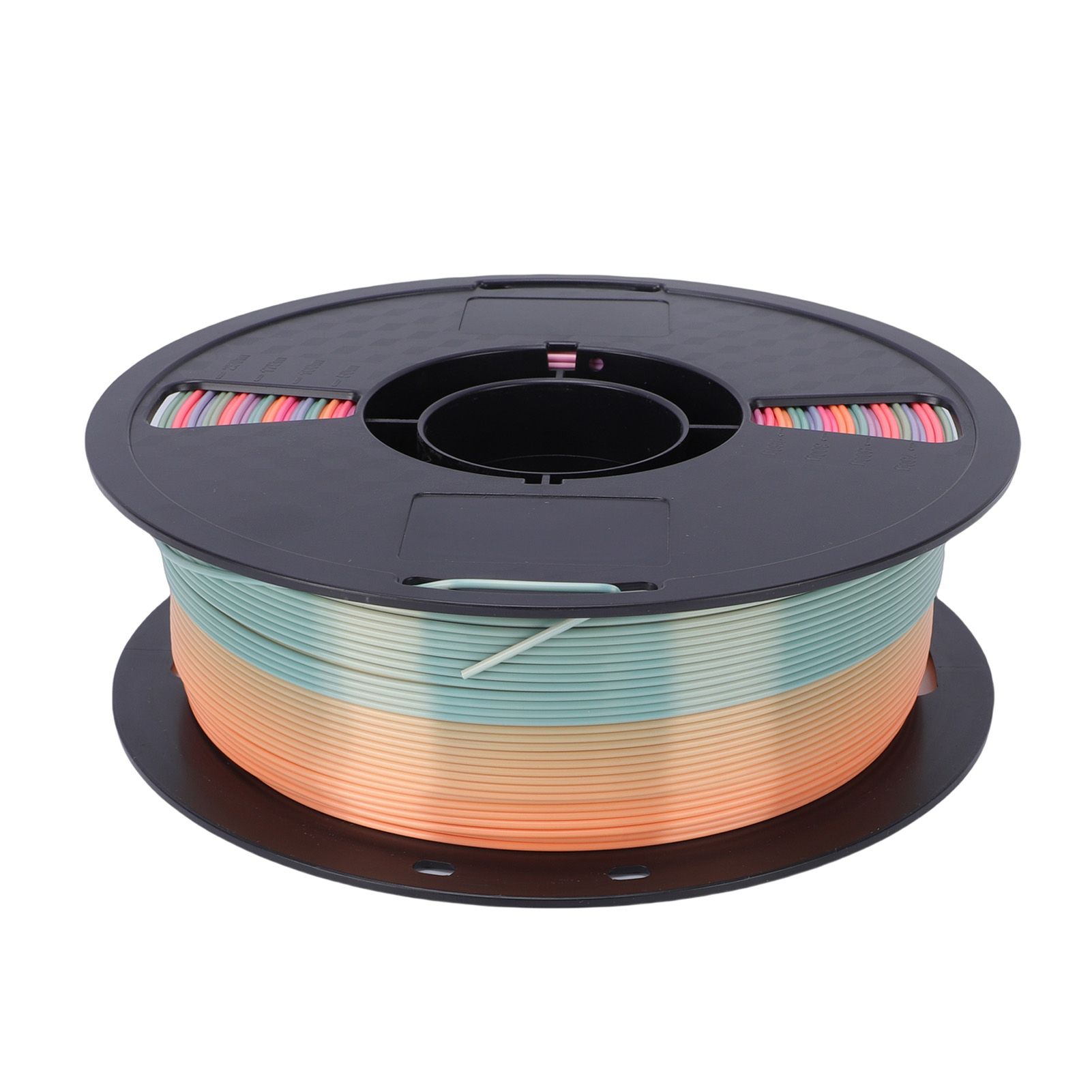 PLA Filament Fit for Bambu Lab 3D Printer Multicolor Gradient Silky 1.75mm 1KG view 10