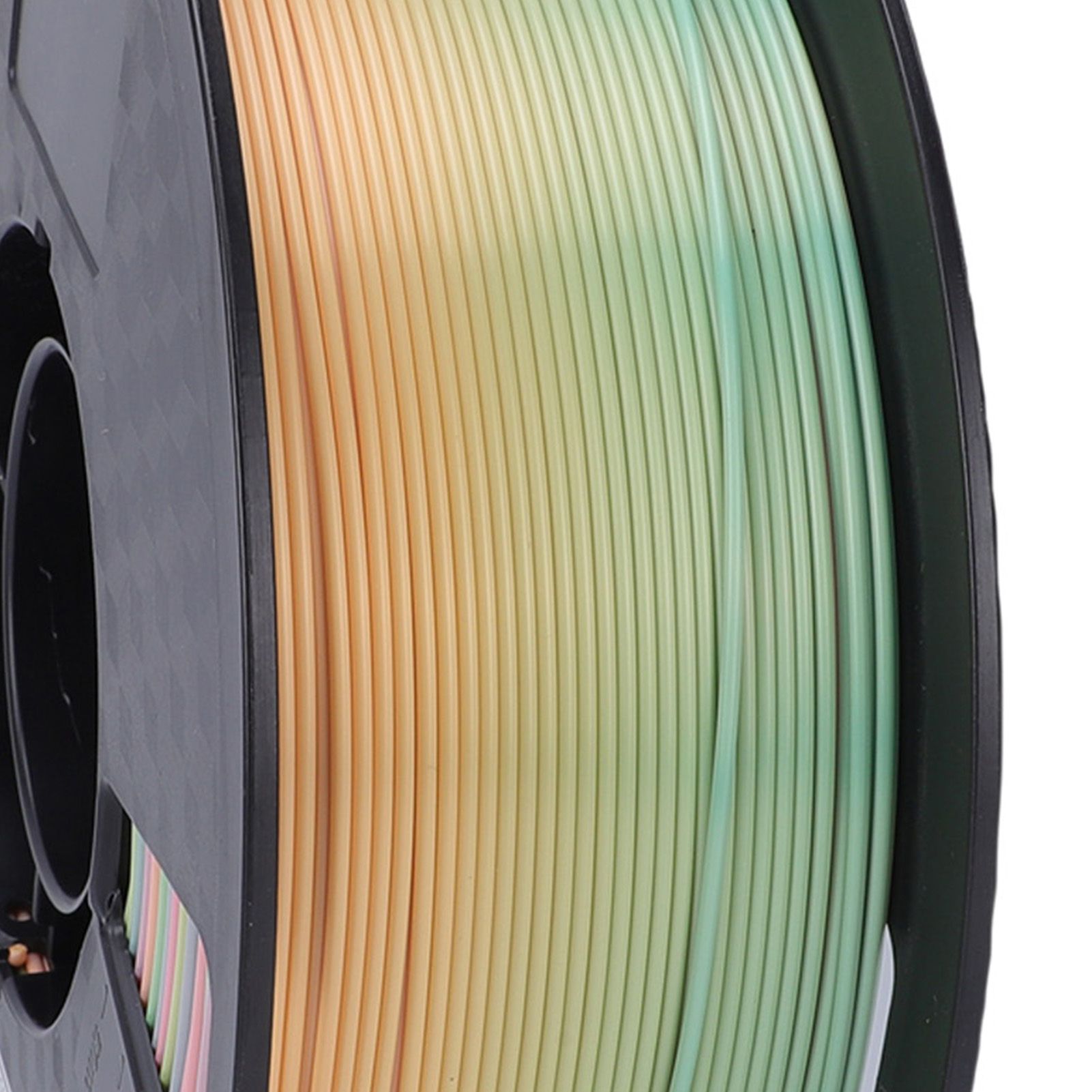 PLA Filament Fit for Bambu Lab 3D Printer Multicolor Gradient Silky 1.75mm 1KG view 2
