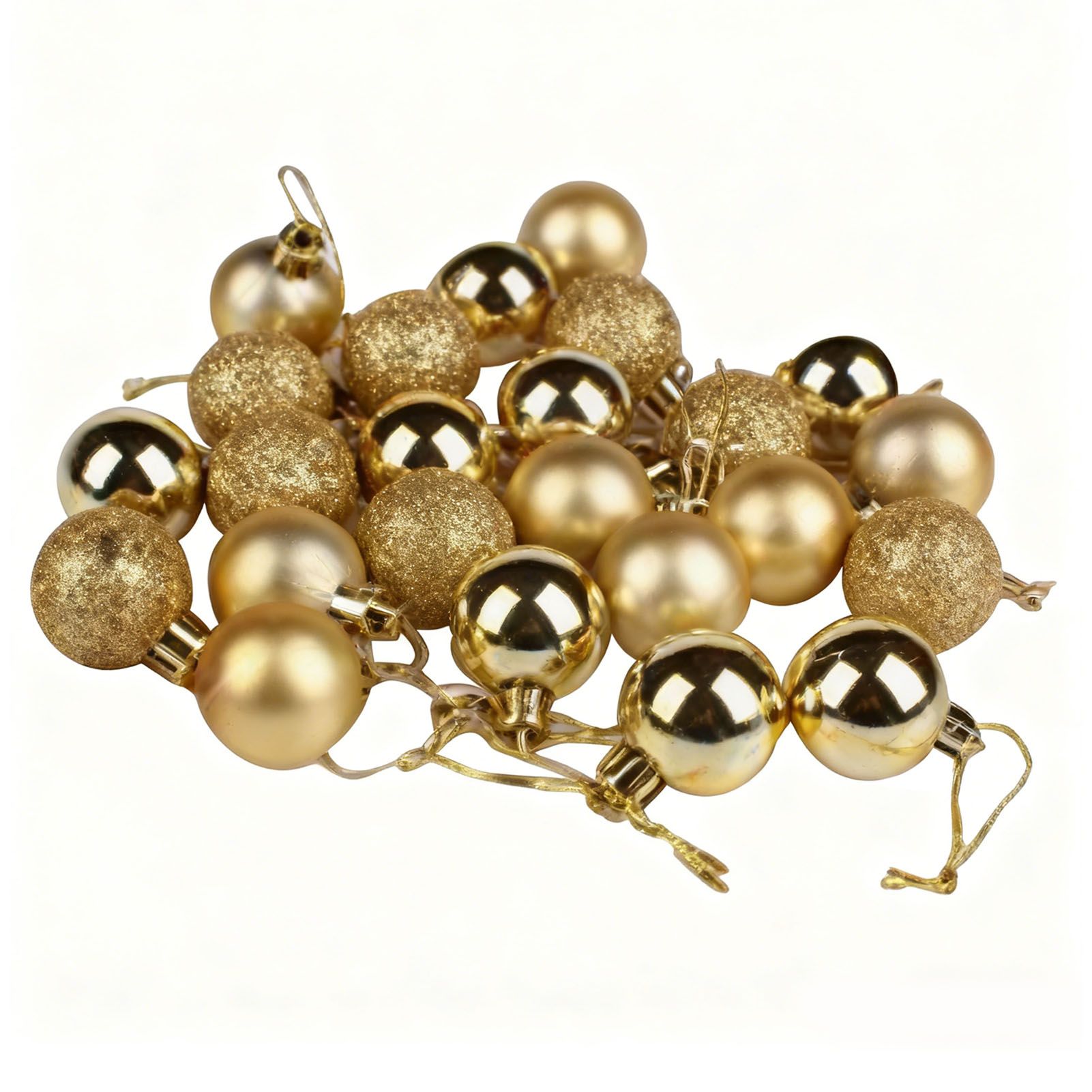24pcs 1.18in Xmas Balls Ornaments for Xmas Tree Shatterproof Xmas Hanging view 3