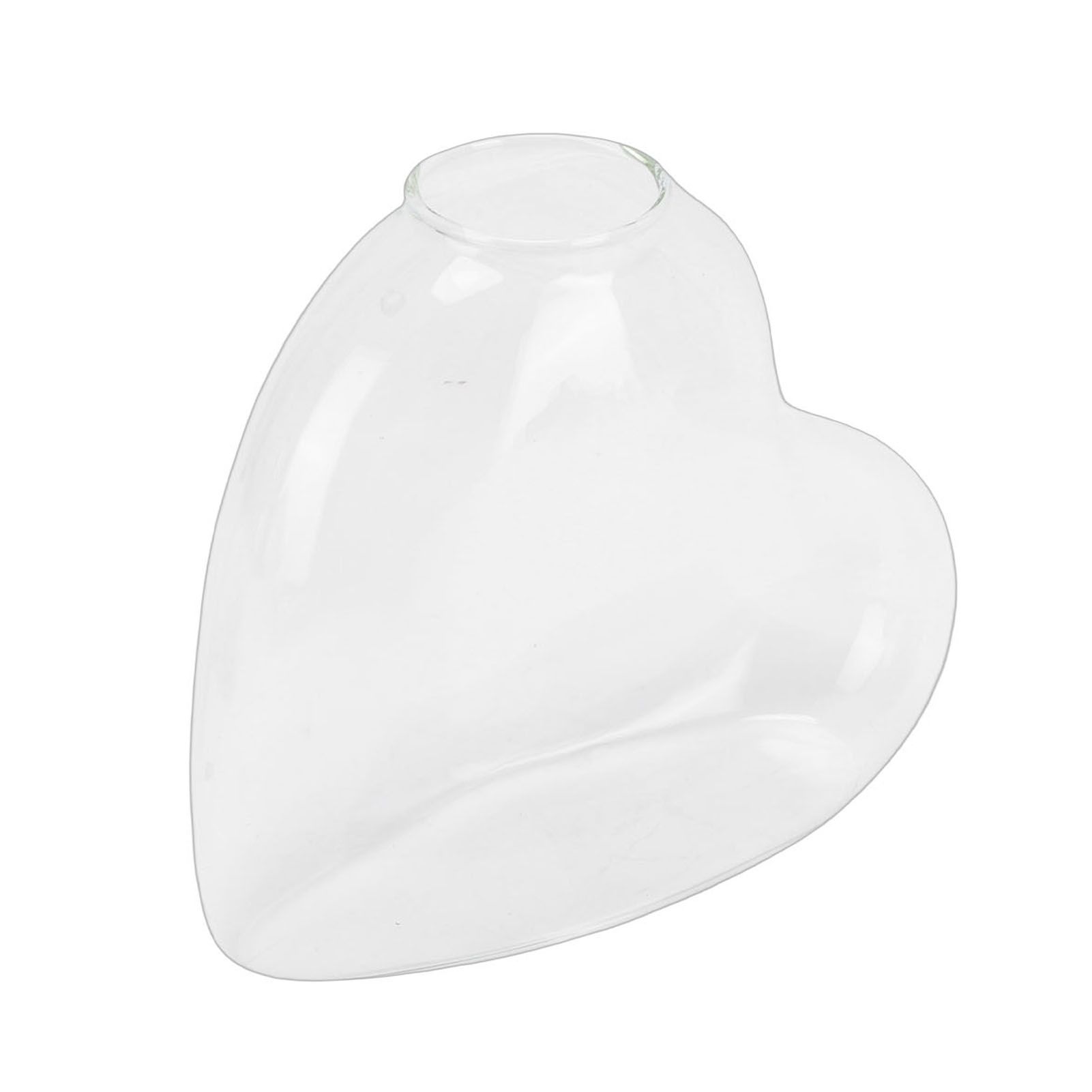 2PCS Propagation Vases Heart Shaped Glass Desktop Planter Plant Propagation view 7